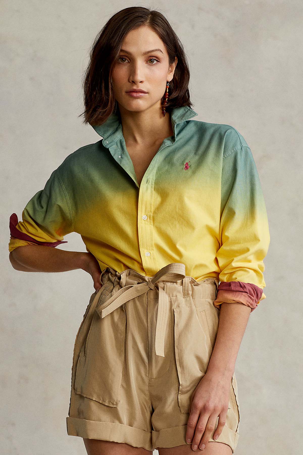 Polo Ralph Lauren Renkli Degrade Gömlek-Libas Trendy Fashion Store