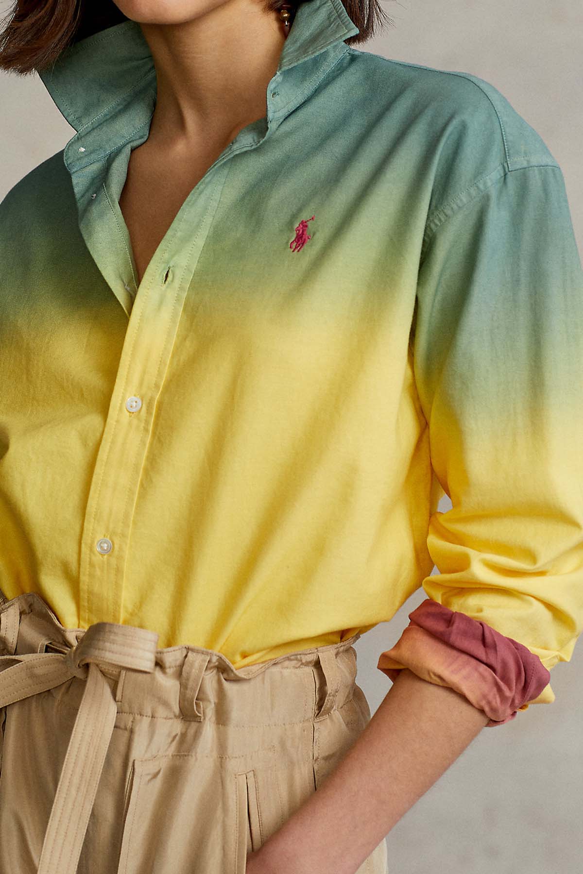 Polo Ralph Lauren Renkli Degrade Gömlek-Libas Trendy Fashion Store