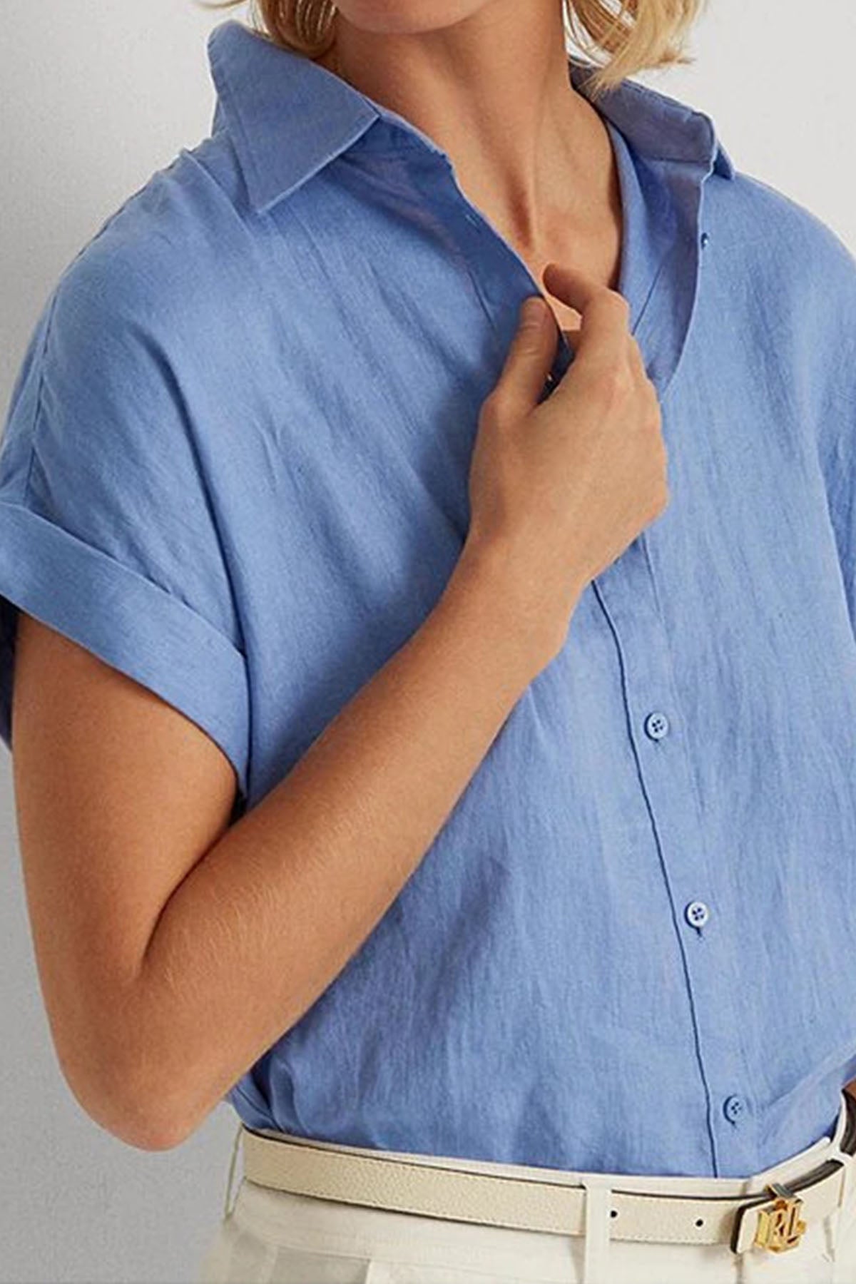 Polo Ralph Lauren Relaxed Fit Keten Gömlek-Libas Trendy Fashion Store