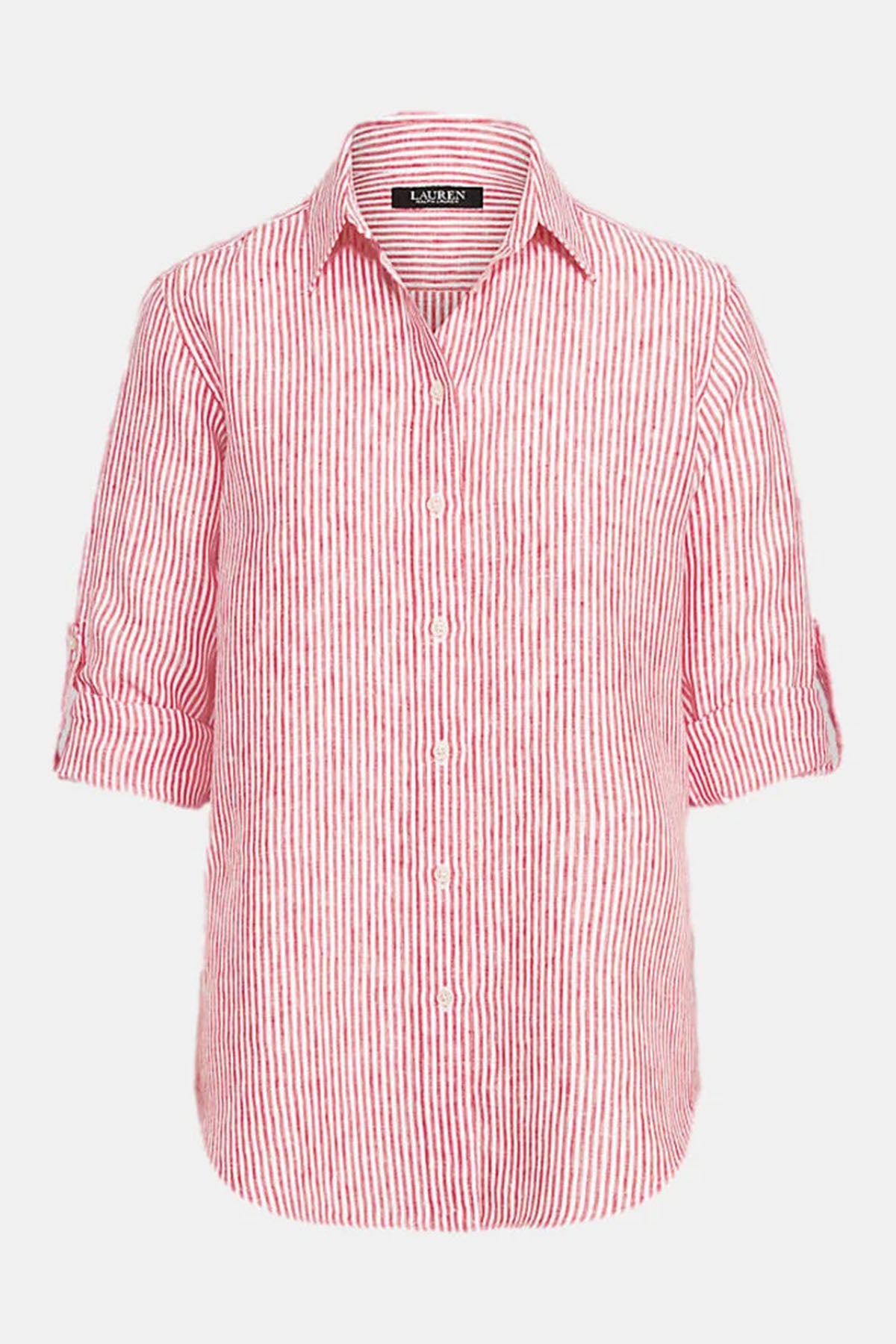 Polo Ralph Lauren Çizgili Keten Gömlek-Libas Trendy Fashion Store