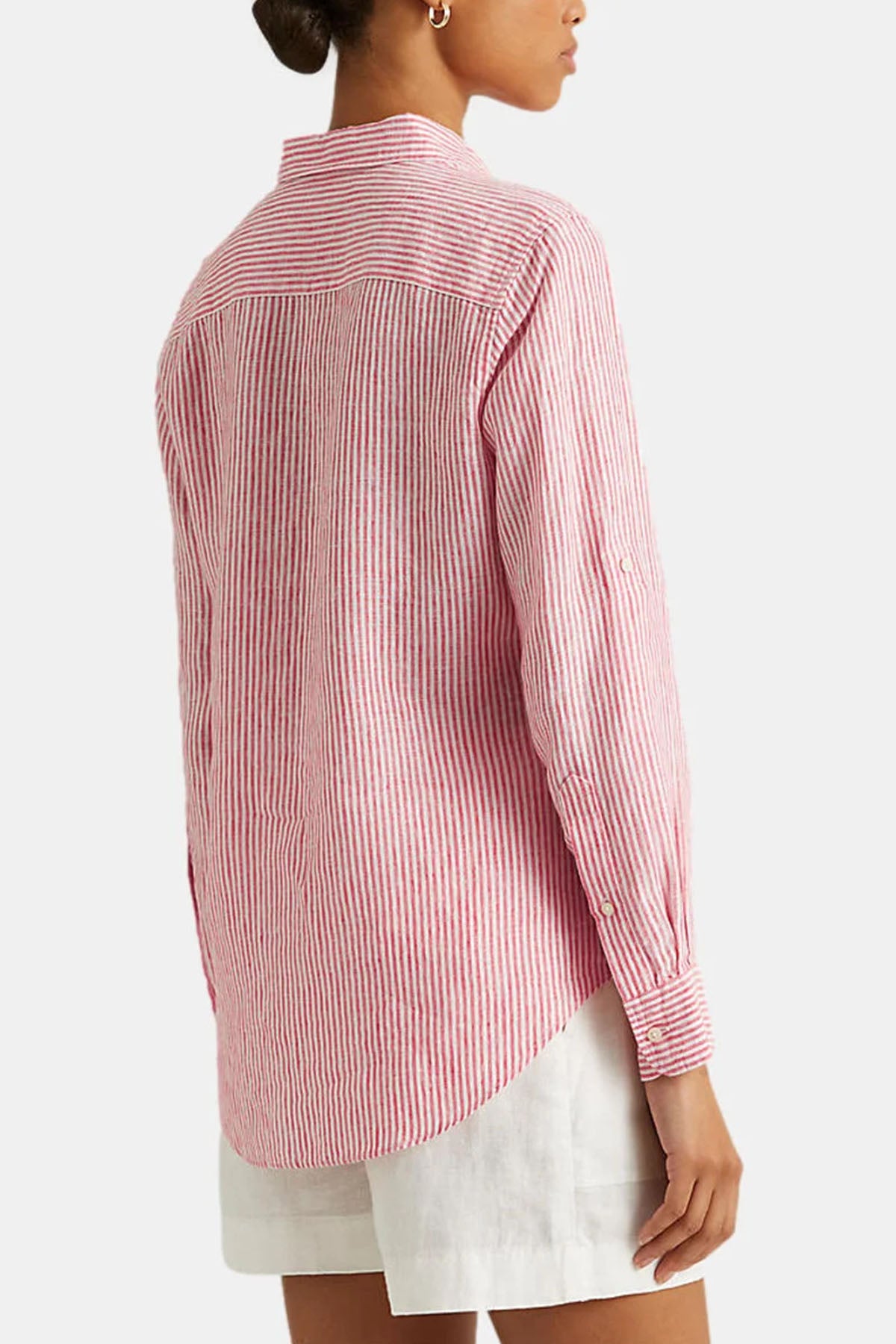 Polo Ralph Lauren Çizgili Keten Gömlek-Libas Trendy Fashion Store