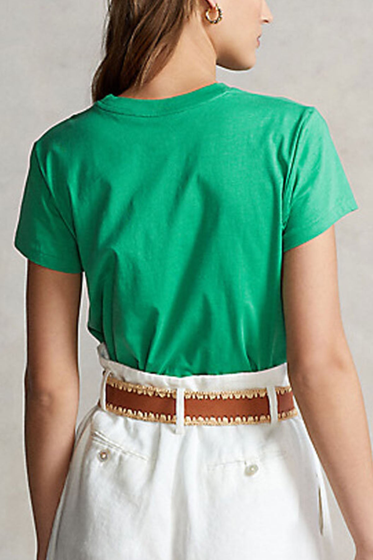 Polo Ralph Lauren Custom Fit Yuvarlak Yaka T-shirt-Libas Trendy Fashion Store