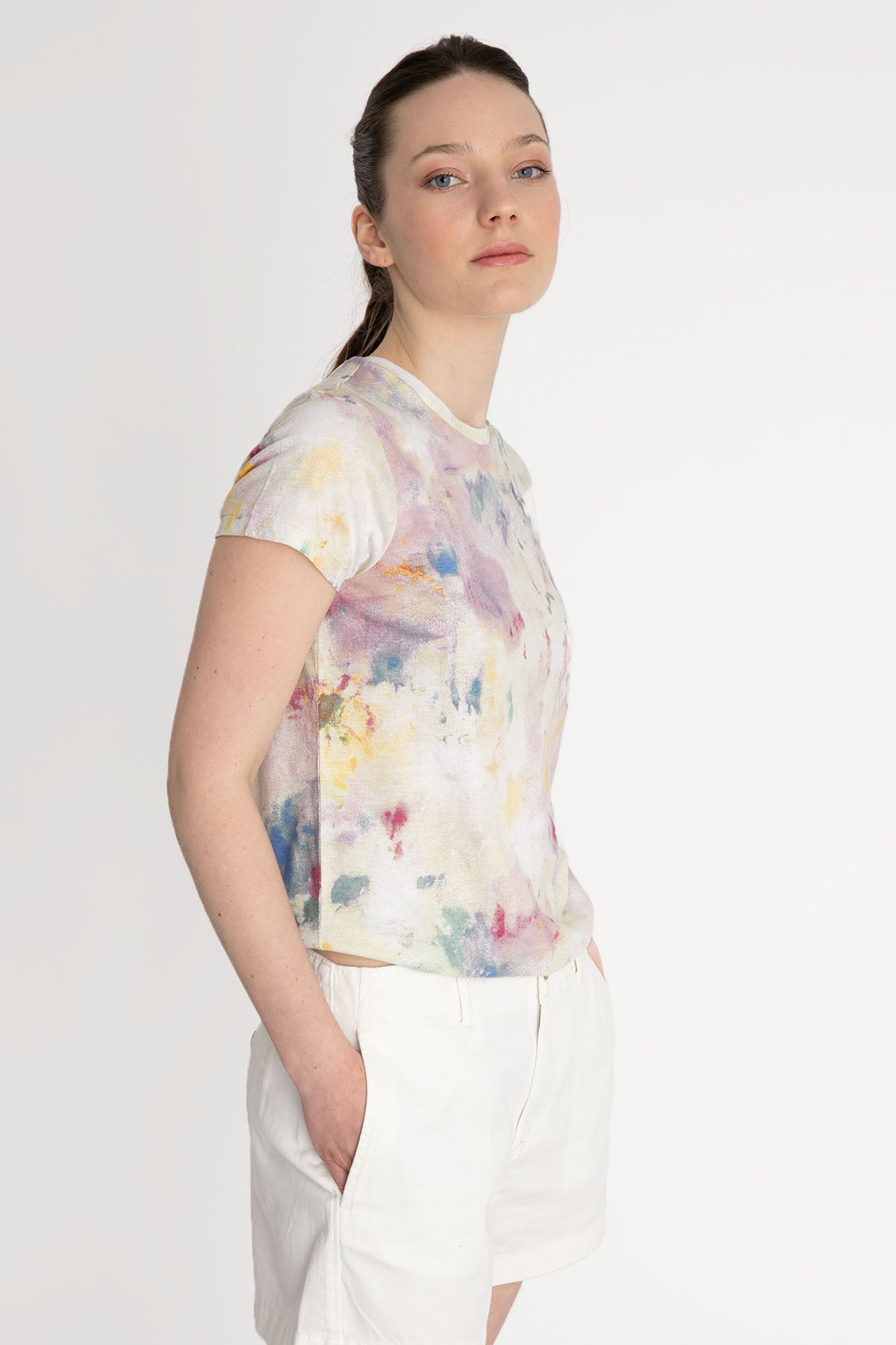 Polo Ralph Lauren Yuvarlak Yaka Batik T-shirt-Libas Trendy Fashion Store