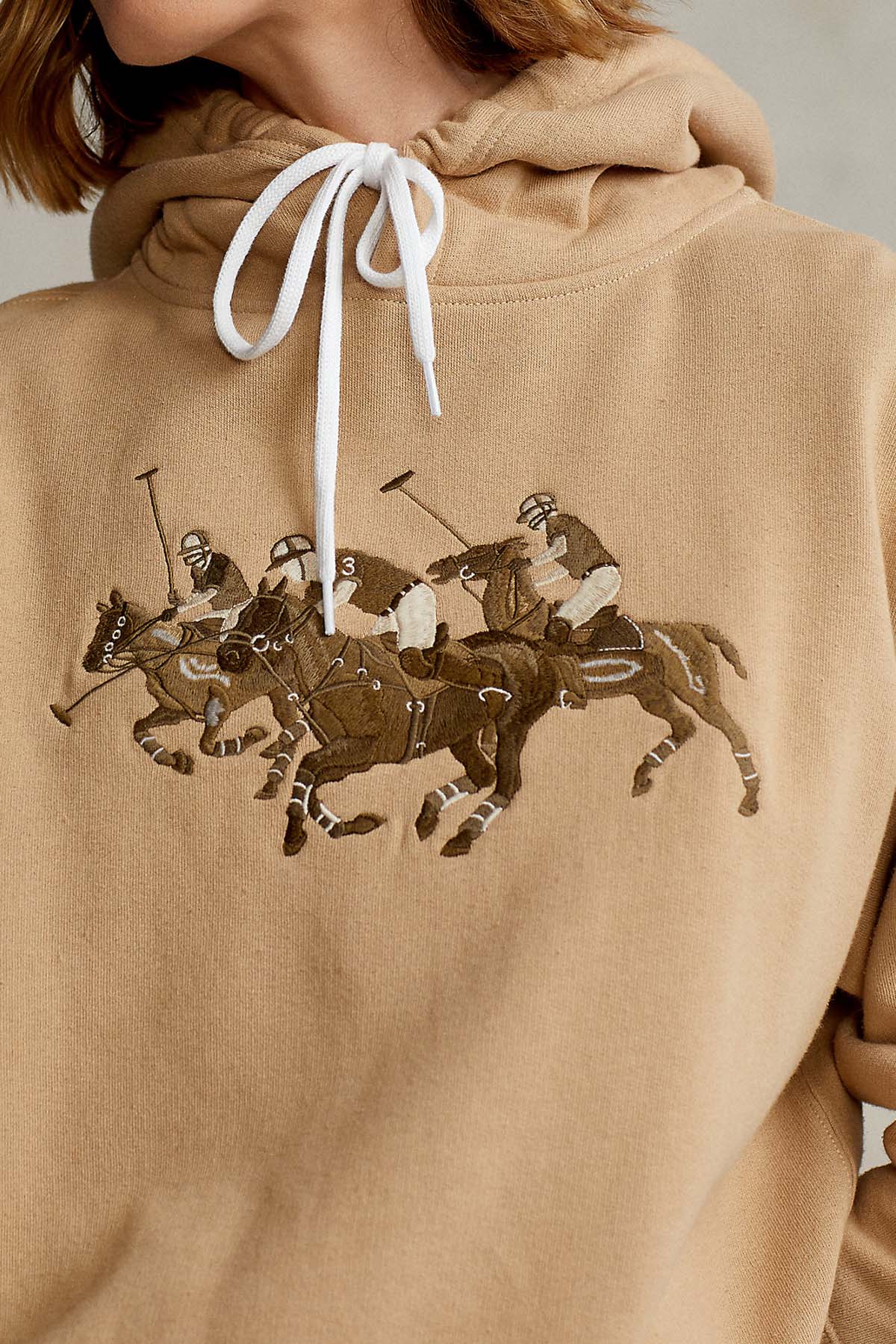 Polo Ralph Lauren Triple Pony Custom Fit Kapüşonlu Sweatshirt-Libas Trendy Fashion Store