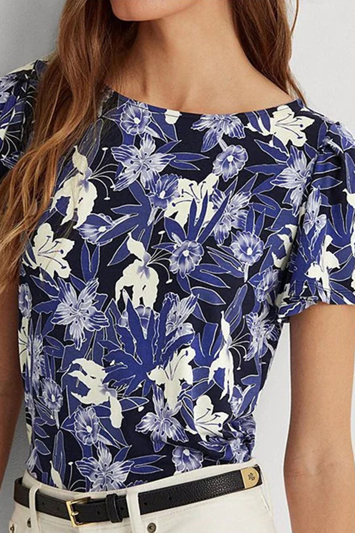 Polo Ralph Lauren Çiçek Desenli Bluz-Libas Trendy Fashion Store