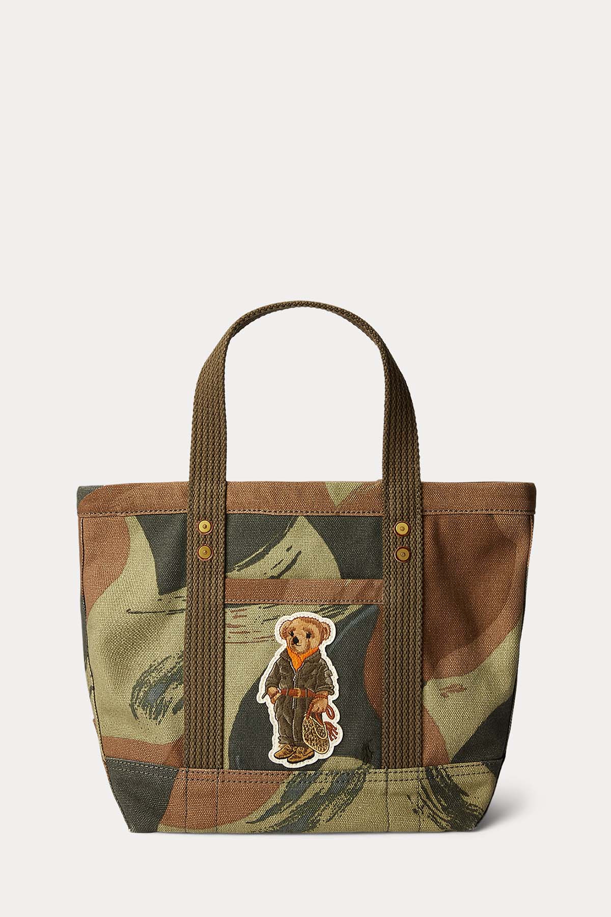 Polo Ralph Lauren Polo Bear Kamuflaj Medium Çanta-Libas Trendy Fashion Store
