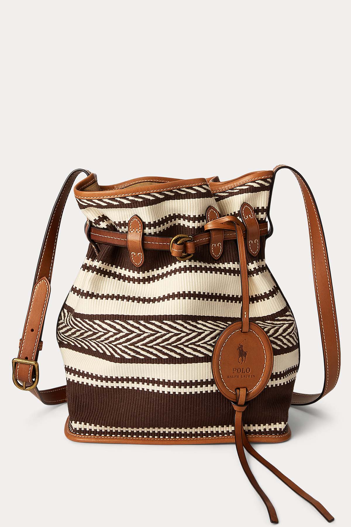 Polo Ralph Lauren Büzgülü Deri Detaylı Çanta-Libas Trendy Fashion Store