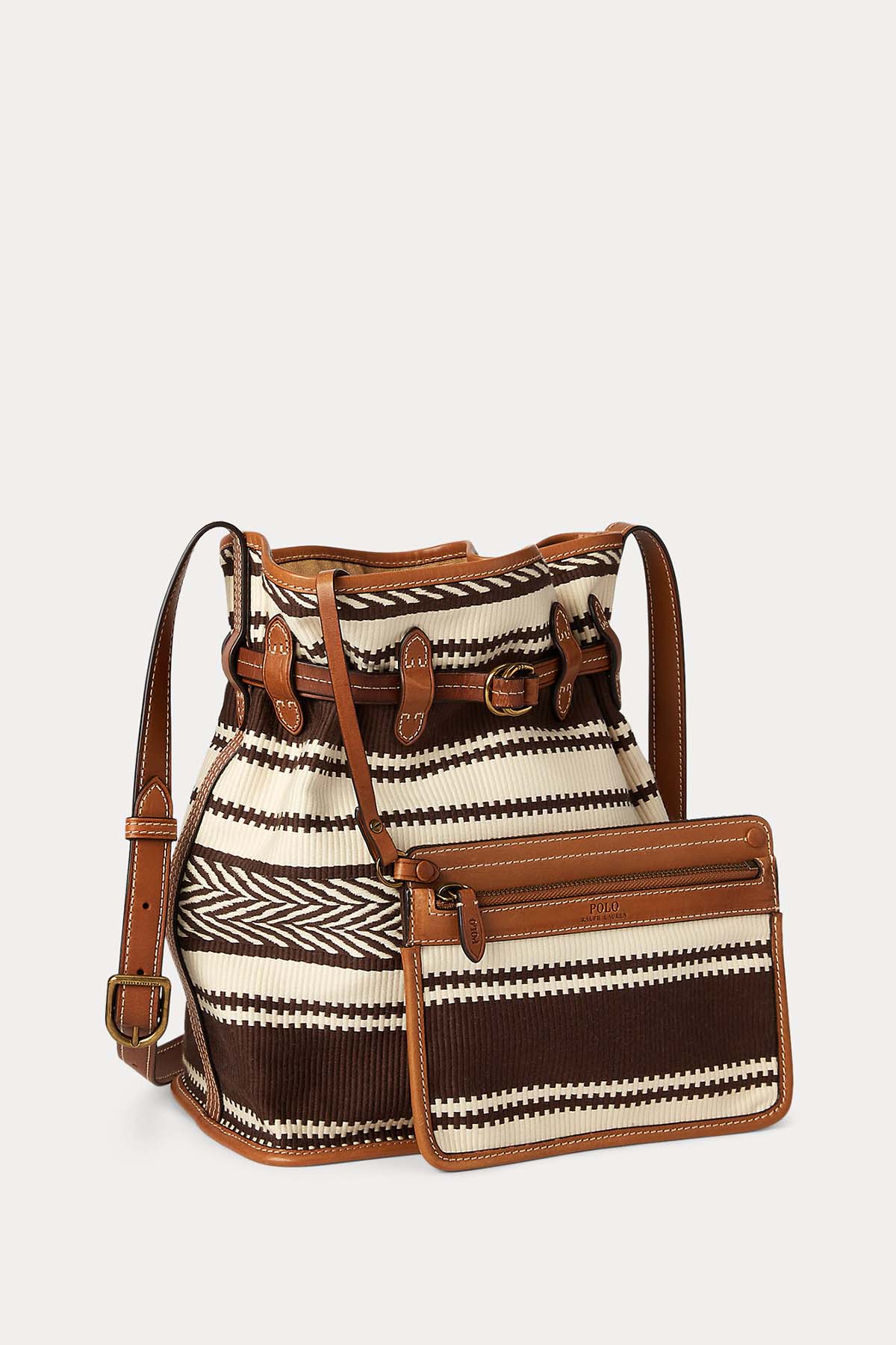 Polo Ralph Lauren Büzgülü Deri Detaylı Çanta-Libas Trendy Fashion Store