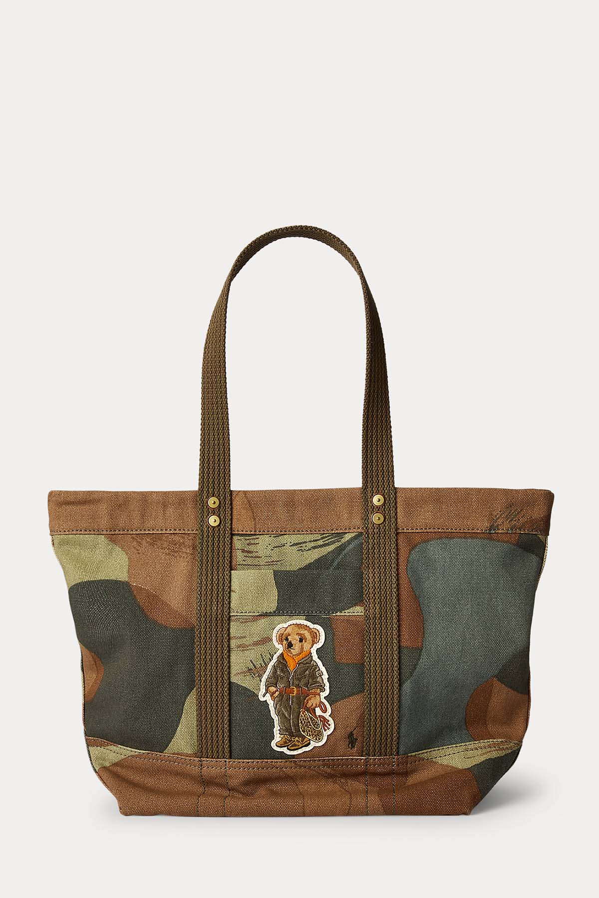 Polo Ralph Lauren Polo Bear Kamuflaj Large Çanta-Libas Trendy Fashion Store