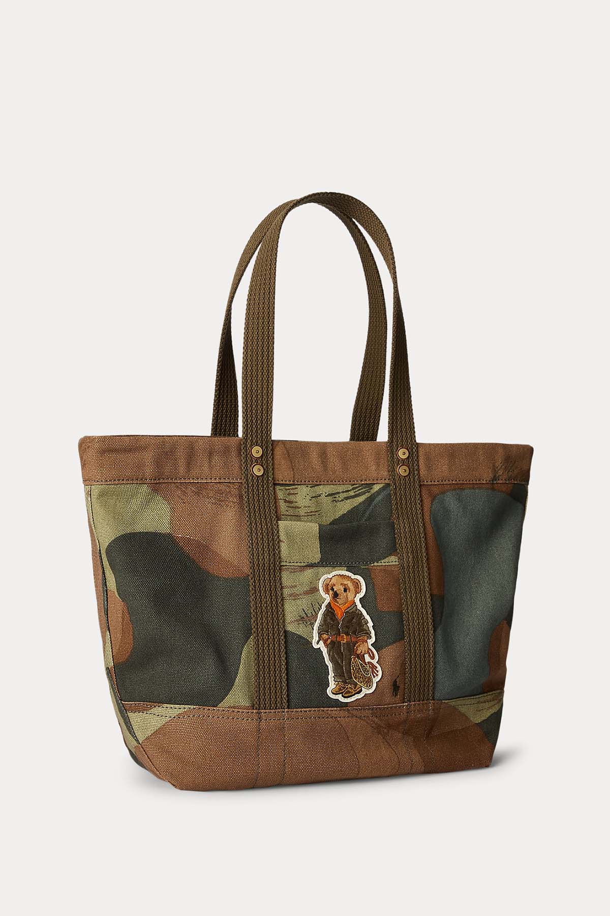 Polo Ralph Lauren Polo Bear Kamuflaj Large Çanta-Libas Trendy Fashion Store