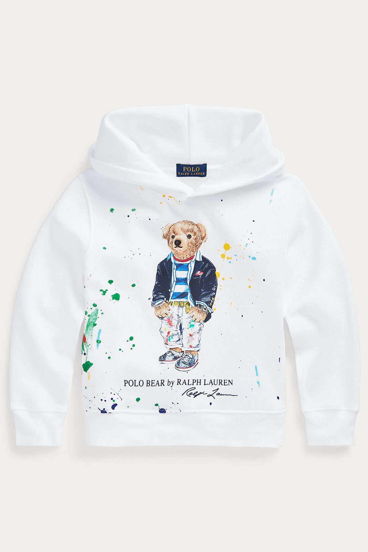 Polo Ralph Lauren Kids 5-6 Yaş Erkek Çocuk Kapüşonlu Polo Bear Sweatshirt-Libas Trendy Fashion Store