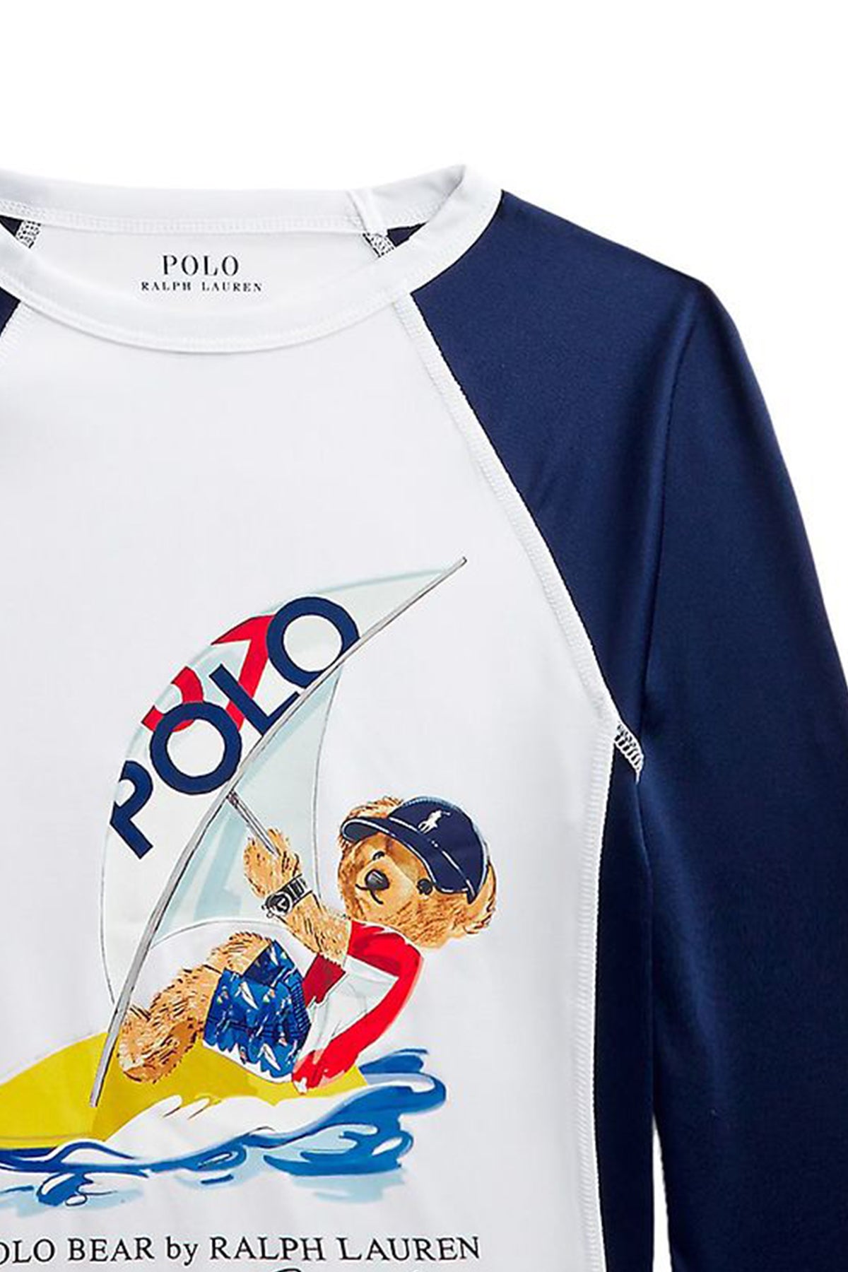 Polo Ralph Lauren Kids 2-4 Yaş Erkek Çocuk Polo Bear Likra T-shirt-Libas Trendy Fashion Store
