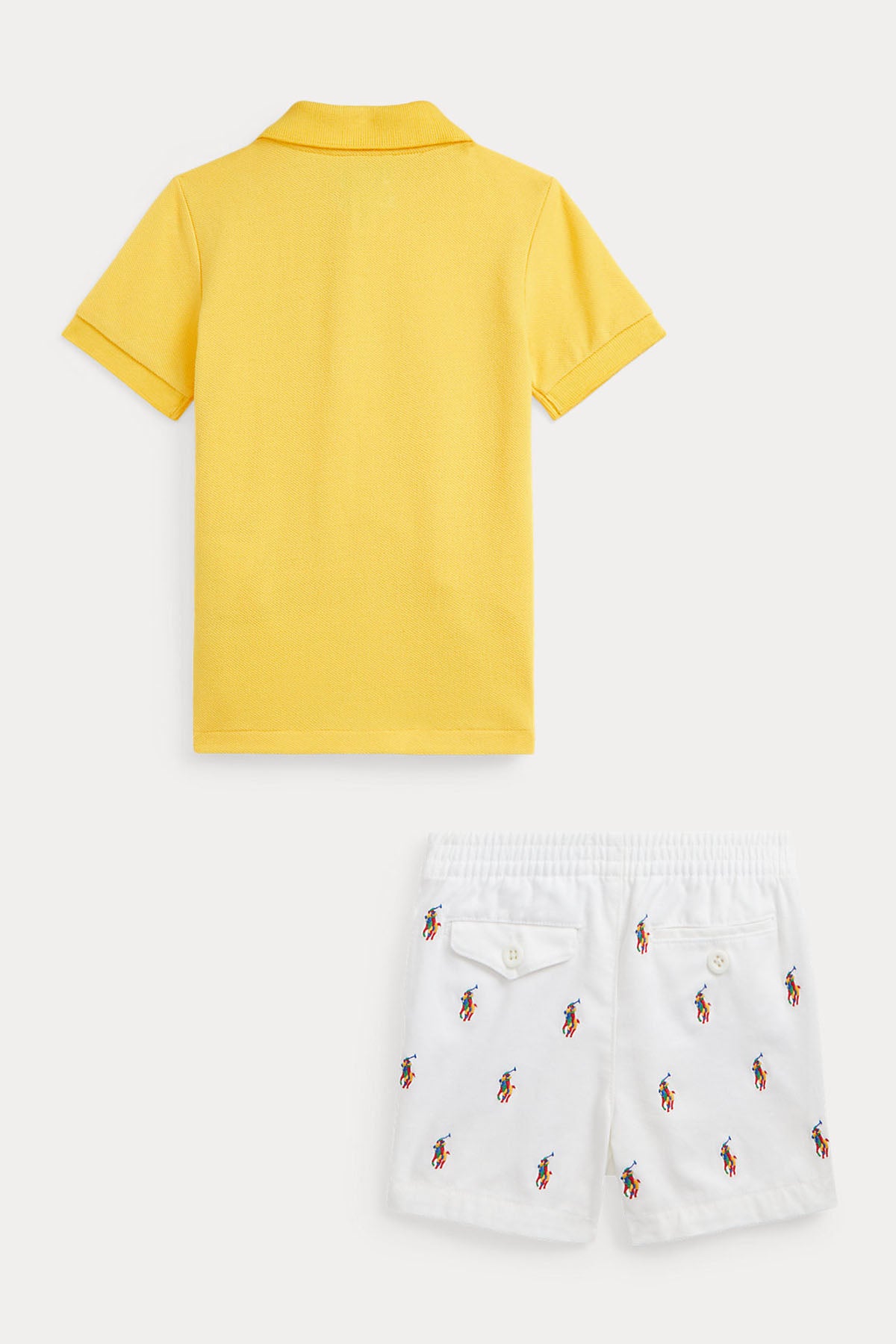 Polo Ralph Lauren Kids 18-24 Aylık Erkek Bebek T-shirt - Şort Set-Libas Trendy Fashion Store