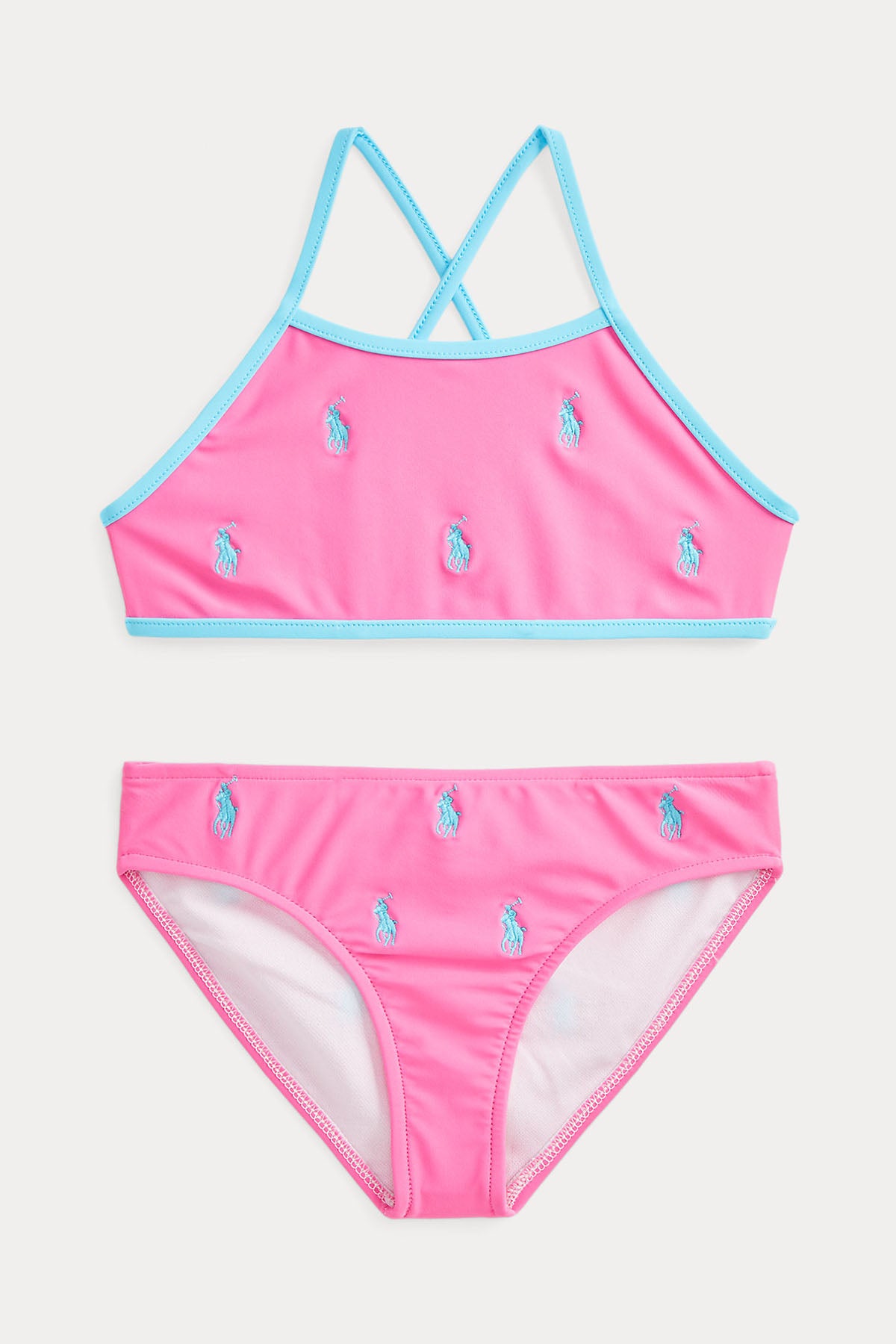 Polo Ralph Lauren Kids 2-4 Yaş Kız Çocuk Pony Logolu Bikini-Libas Trendy Fashion Store