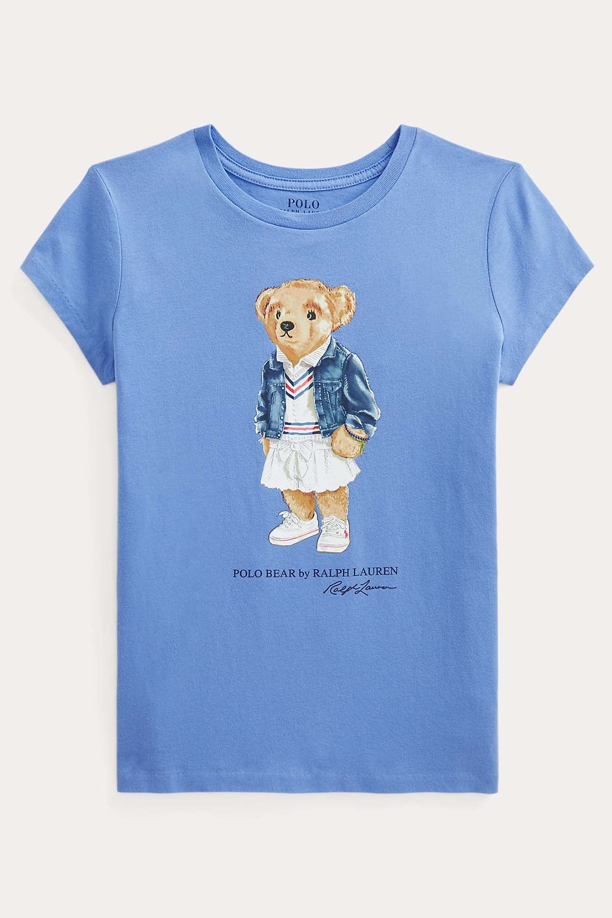 Polo Ralph Lauren Kids S-L Beden Kız Çocuk Polo Bear T-shirt-Libas Trendy Fashion Store