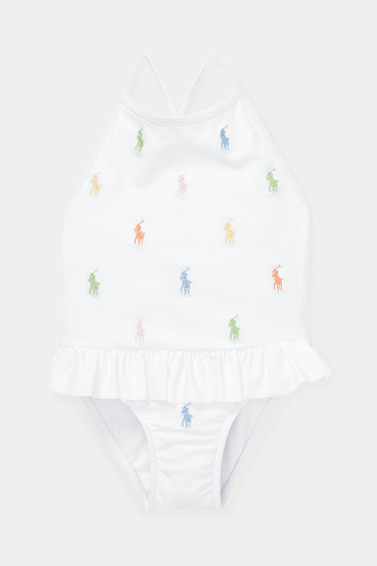 Polo Ralph Lauren Kids 9-12 Aylık Kız Bebek Pony Logolu Mayo-Libas Trendy Fashion Store