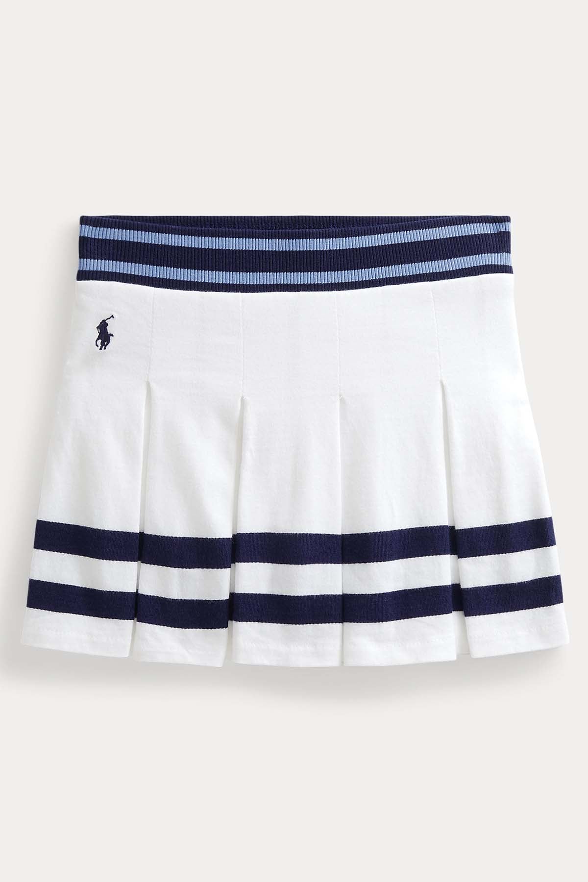 Polo Ralph Lauren Kids 5-6 Yaş Kız Çocuk Beli Lastikli Şort Etek-Libas Trendy Fashion Store