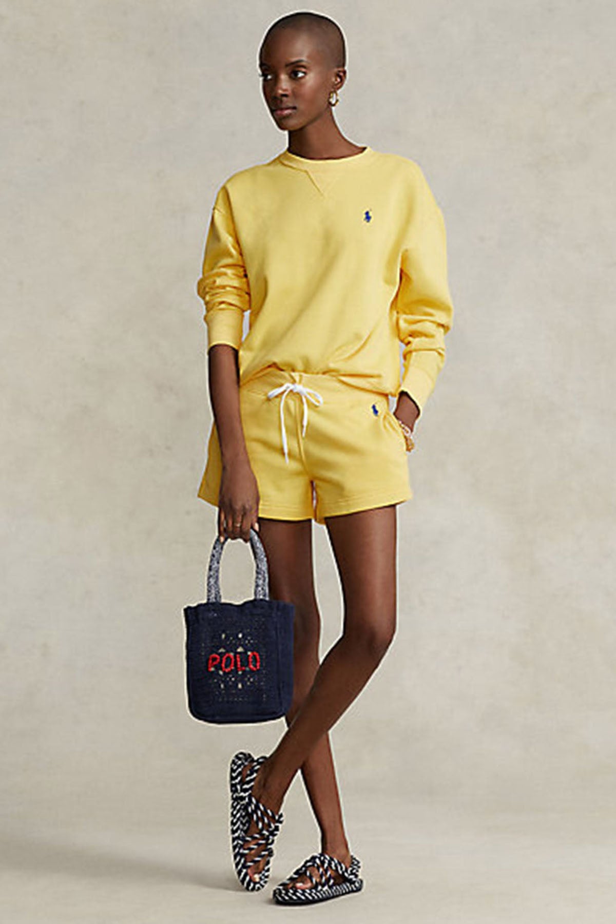 Polo Ralph Lauren Beli Lastikli Penye Şort-Libas Trendy Fashion Store