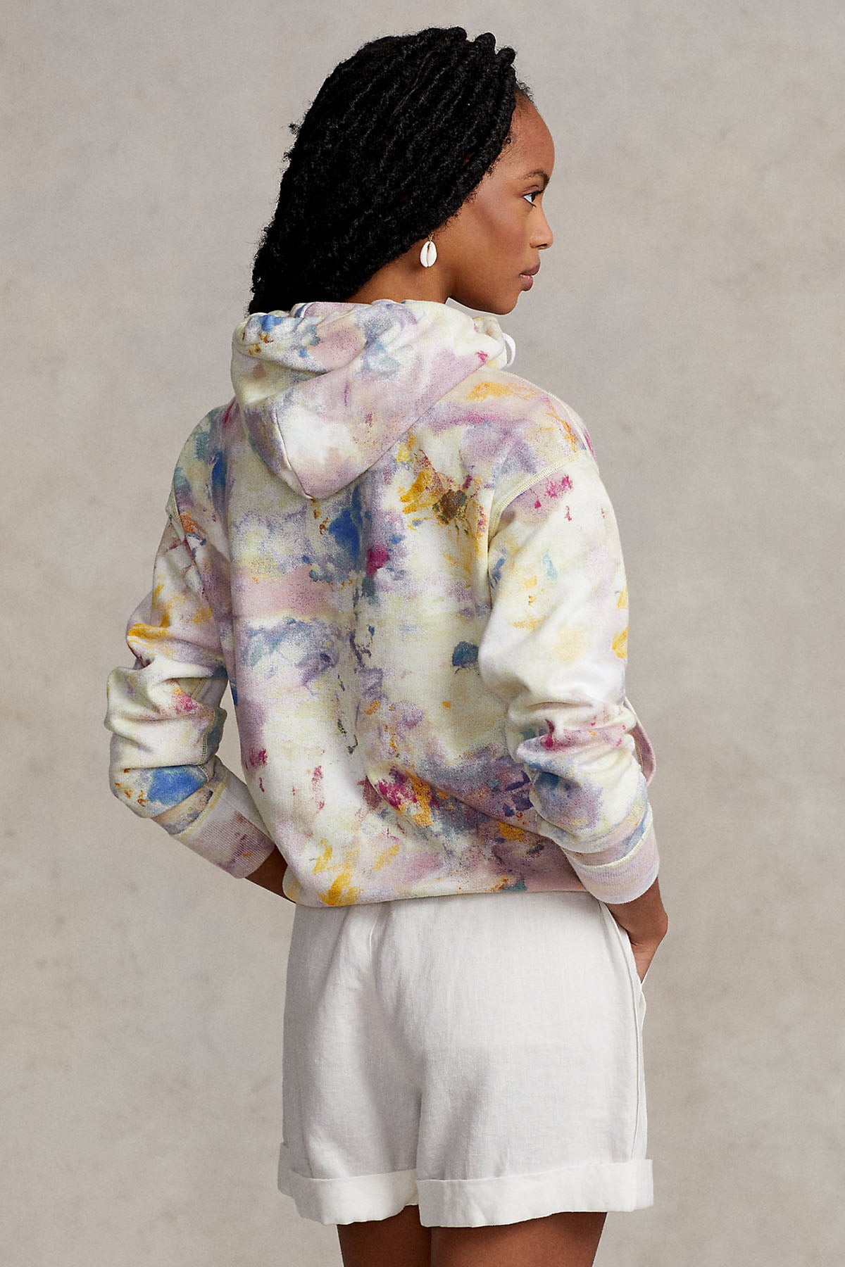 Polo Ralph Lauren Renkli Kapüşonlu Batik Sweatshirt-Libas Trendy Fashion Store