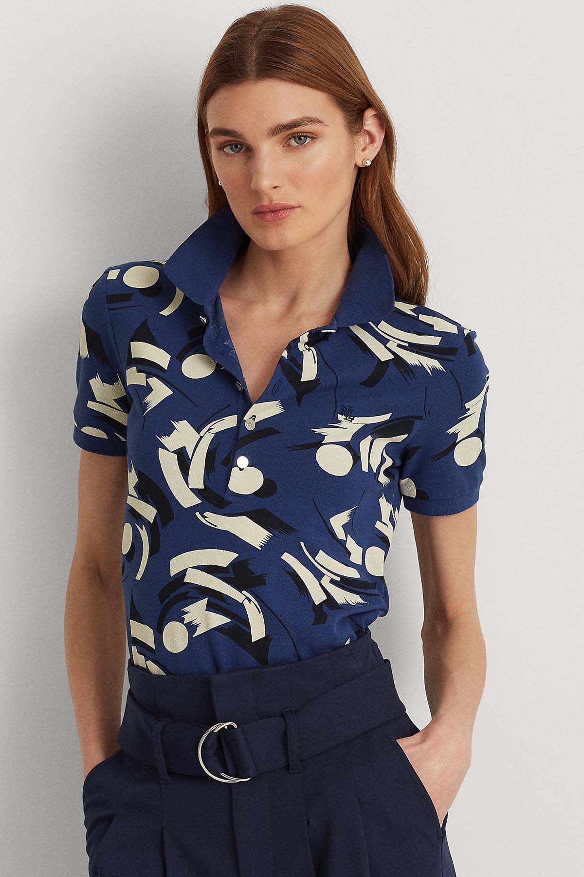 Polo Ralph Lauren Metal Düğmeli Polo Yaka T-shirt-Libas Trendy Fashion Store