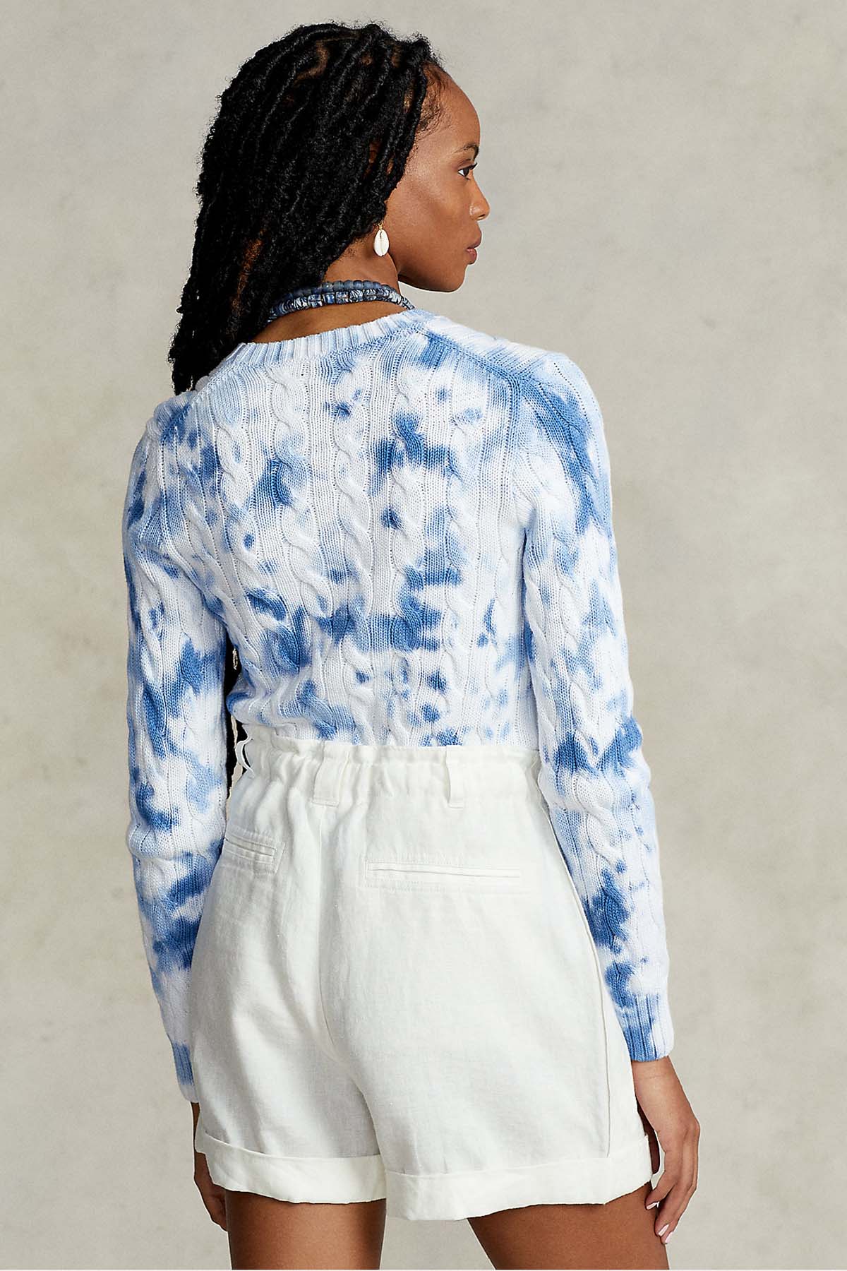 Polo Ralph Lauren Saç Örgü Batik Triko-Libas Trendy Fashion Store