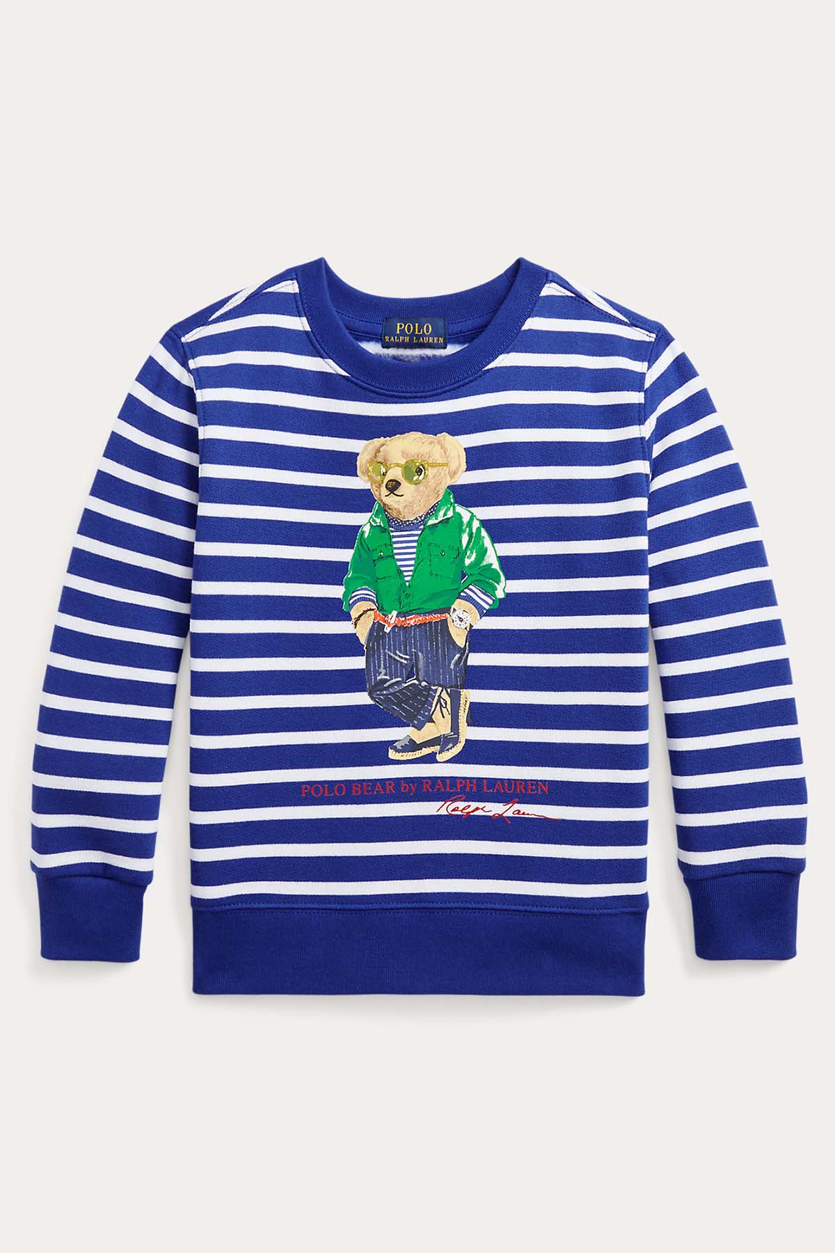 Polo Ralph Lauren Kids 5-7 Yaş Erkek Çocuk Polo Bear Sweatshirt-Libas Trendy Fashion Store