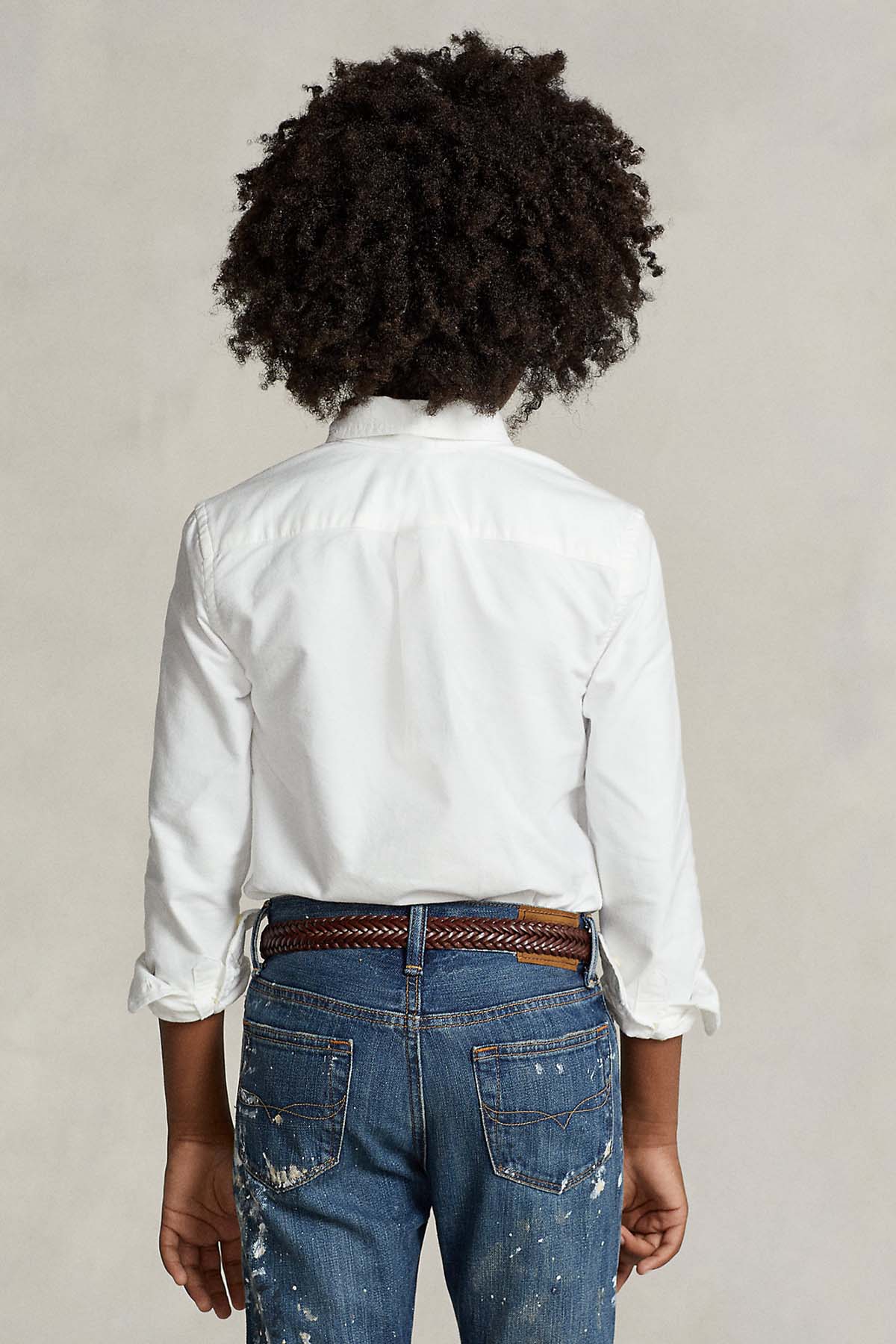 Polo Ralph Lauren Kids S-M Beden Erkek Çocuk Polo Bear Gömlek-Libas Trendy Fashion Store