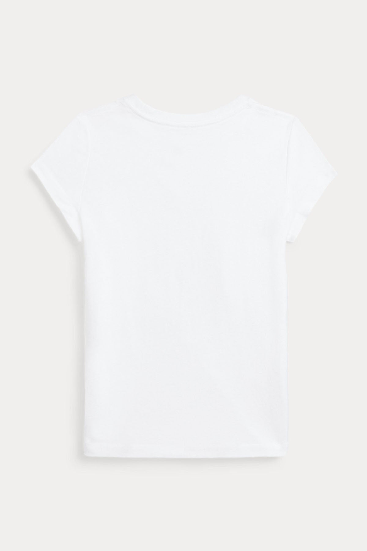 Polo Ralph Lauren Kids 5-6 Yaş Kız Çocuk Polo Bear T-shirt-Libas Trendy Fashion Store