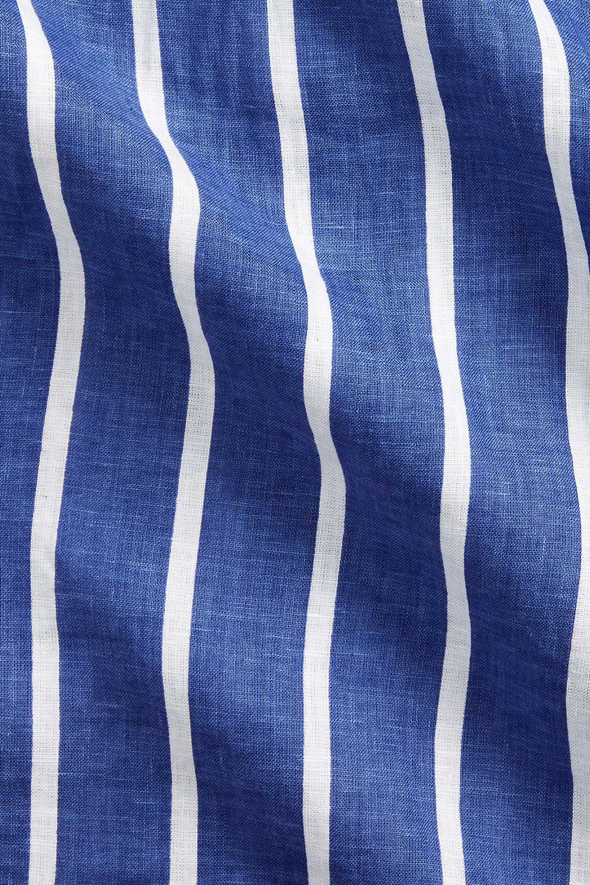 Polo Ralph Lauren Custom Fit Çizgili Keten Gömlek-Libas Trendy Fashion Store