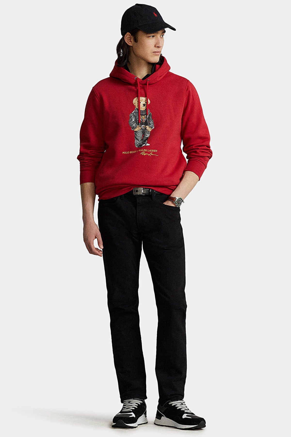 Polo Ralph Lauren Kapüşonlu Polo Bear Sweatshirt-Libas Trendy Fashion Store