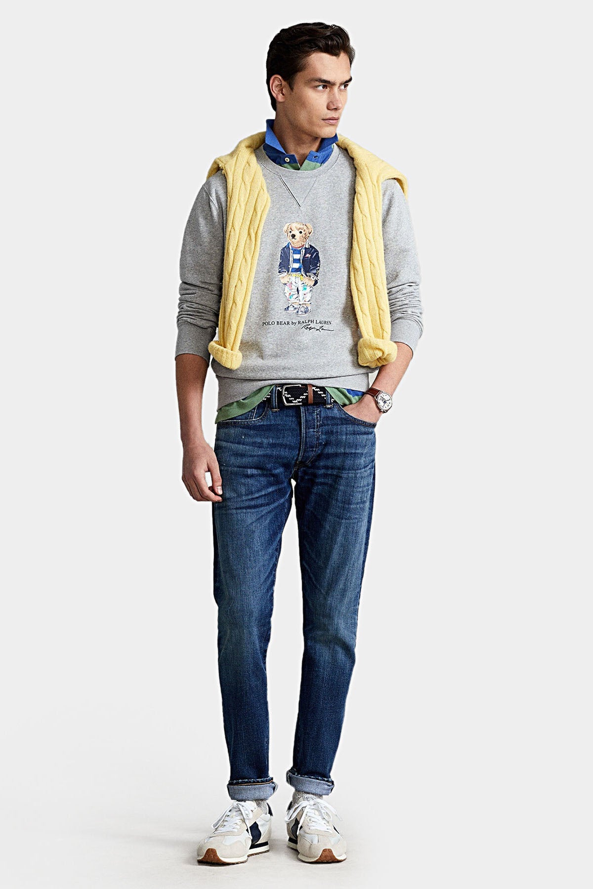 Polo Ralph Lauren Yuvarlak Yaka Polo Bear Sweatshirt-Libas Trendy Fashion Store