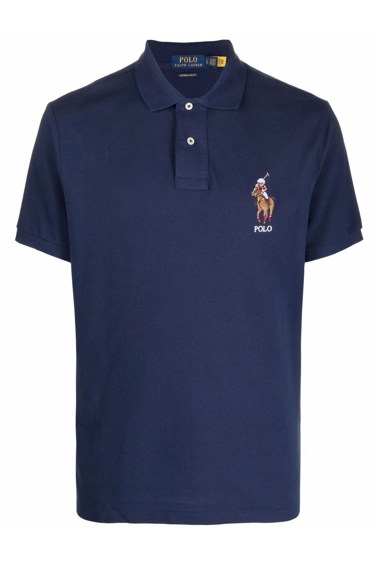Polo Ralph Lauren Custom Slim Fit Polo Yaka Polo Bear T-shirt-Libas Trendy Fashion Store