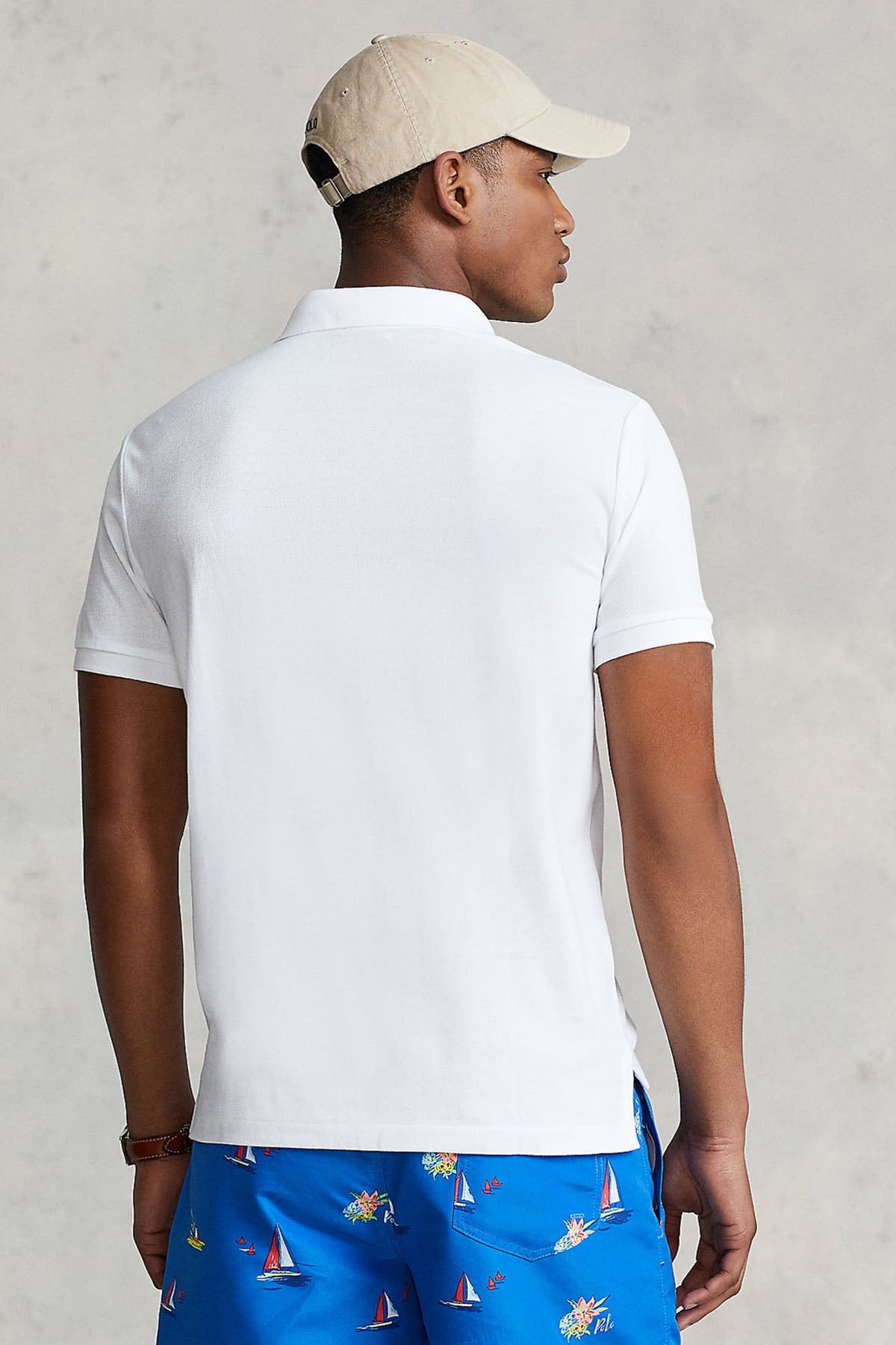 Polo Ralph Lauren Custom Slim Fit Polo Yaka Polo Bear T-shirt-Libas Trendy Fashion Store