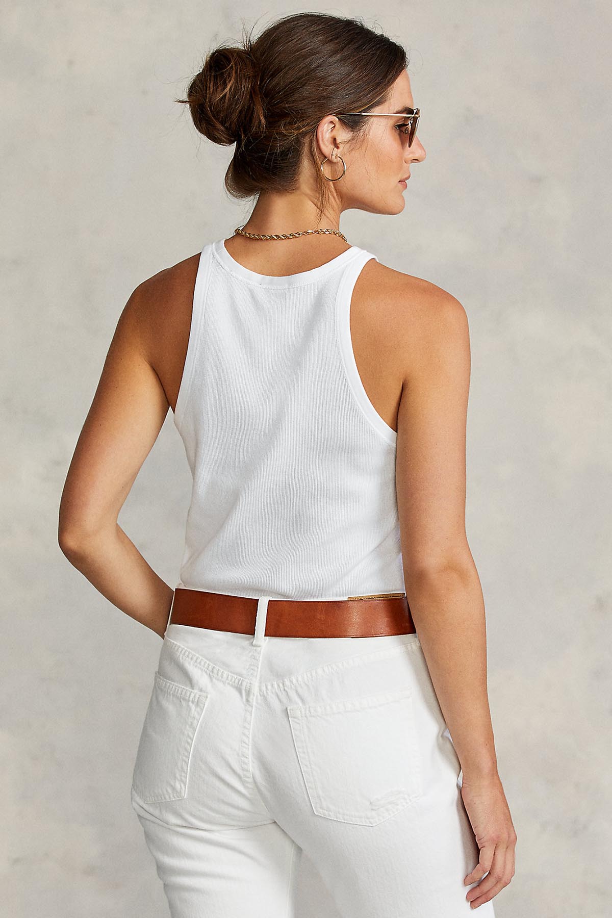 Polo Ralph Lauren Yuvarlak Yaka Kolsuz T-shirt-Libas Trendy Fashion Store