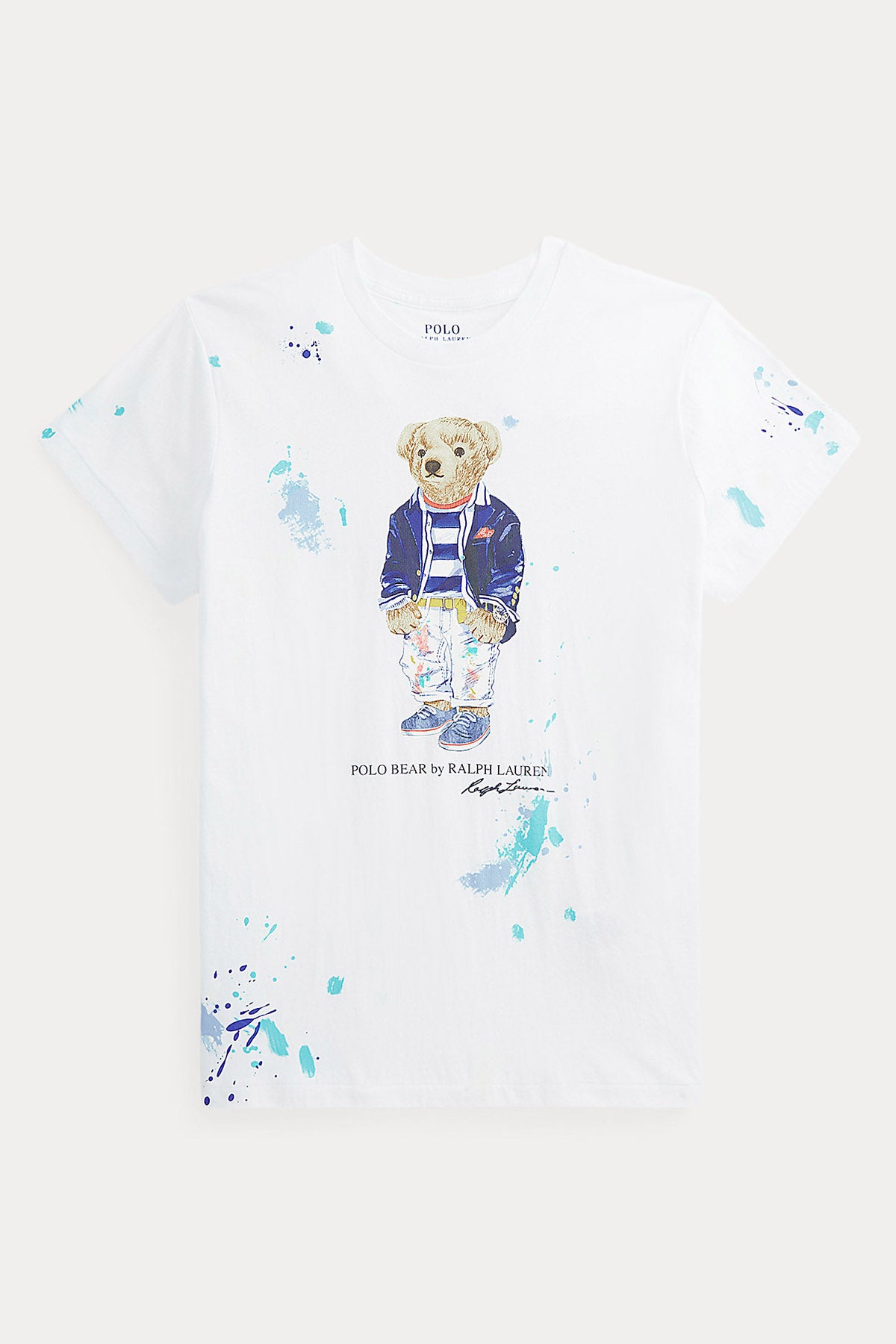 Polo Ralph Lauren Polo Bear Boya Efektli T-shirt-Libas Trendy Fashion Store