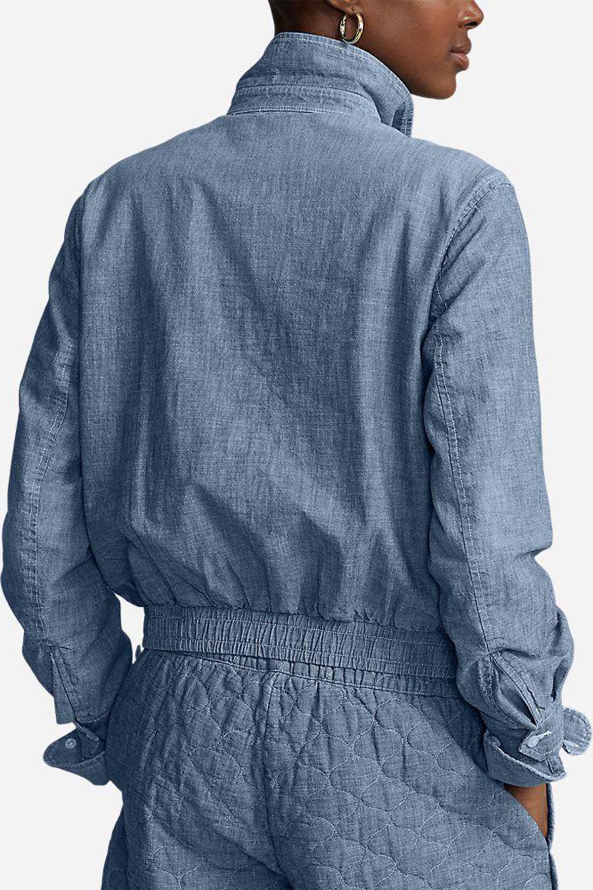 Polo Ralph Lauren Fermuarlı Cep Detaylı Şamre Ceket-Libas Trendy Fashion Store