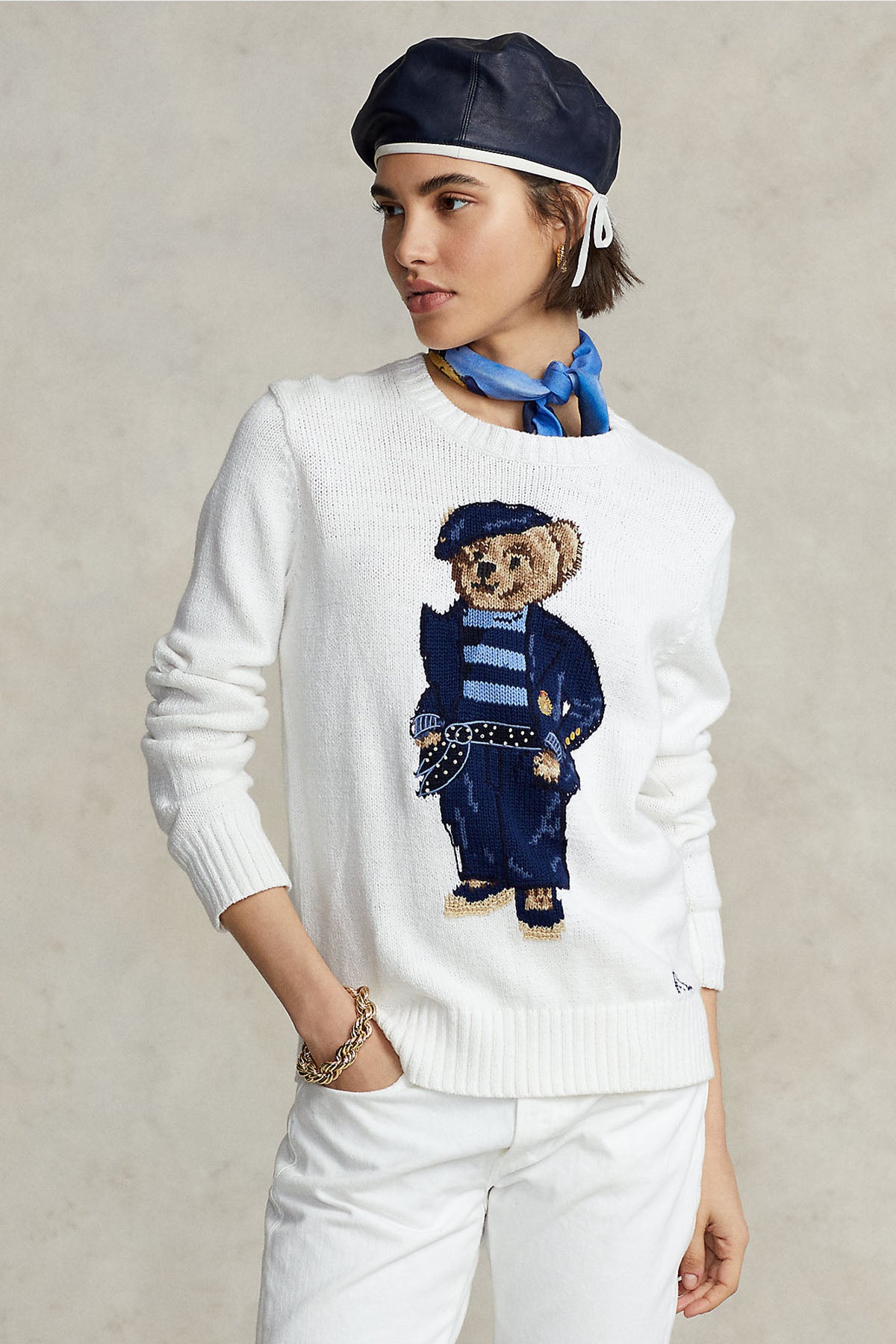 Polo Ralph Lauren Ketenli Polo Bear Triko-Libas Trendy Fashion Store