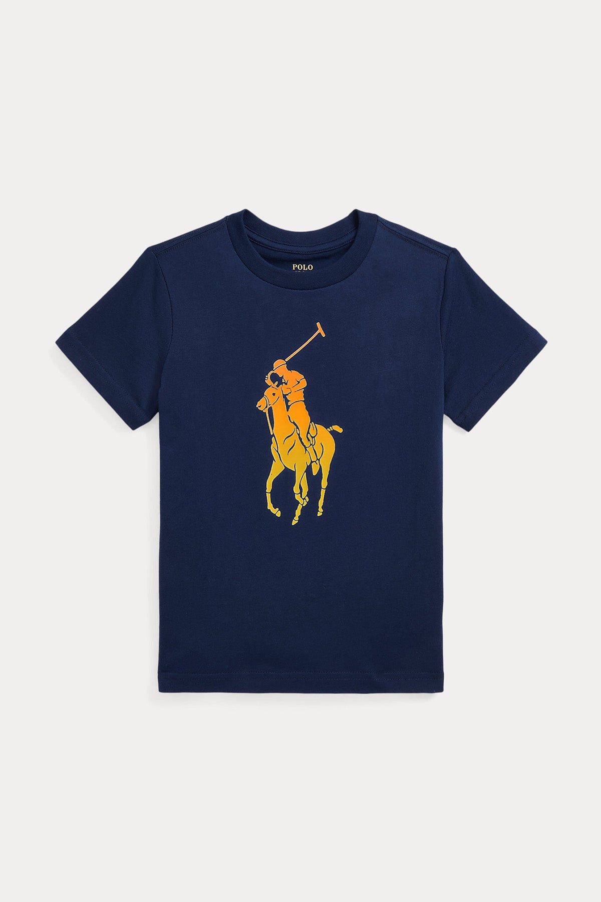 Polo Ralph Lauren Kids 5-7 Yaş Erkek Çocuk Renk Değiştiren Logolu T-shirt-Libas Trendy Fashion Store