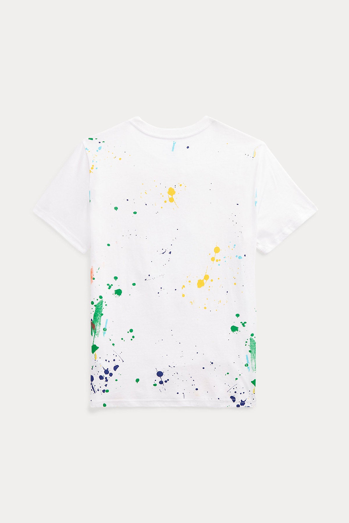 Polo Ralph Lauren Kids S-M Beden Boya Efektli Erkek Çocuk Polo Bear T-shirt-Libas Trendy Fashion Store