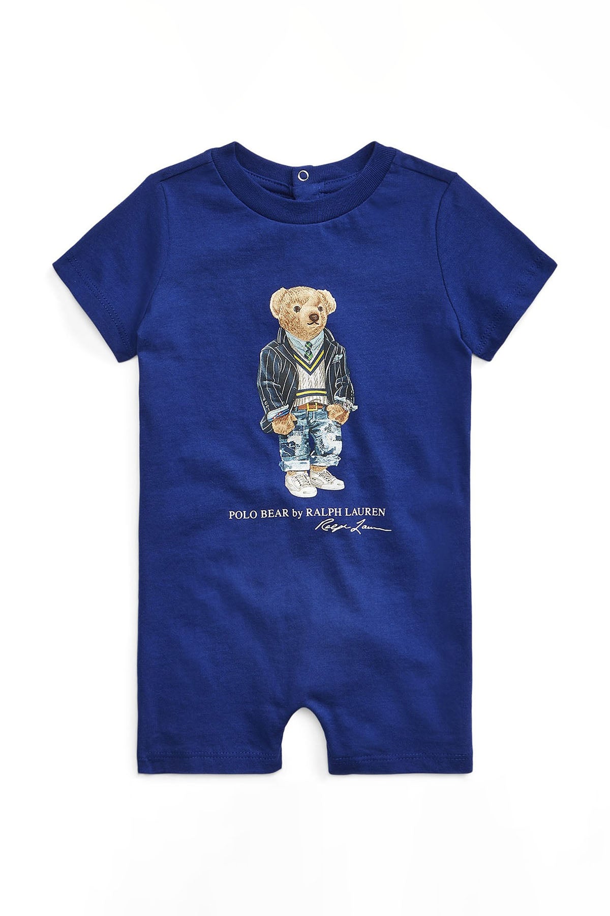 Polo Ralph Lauren Kids 6-9 Aylık Erkek Bebek Polo Bear Tulum-Libas Trendy Fashion Store