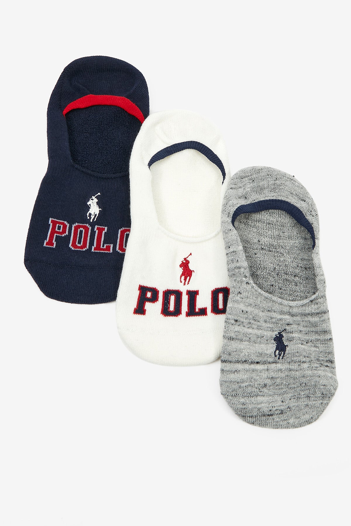 Polo Ralph Lauren Erkek 3'lü Paket Babet Çorap-Libas Trendy Fashion Store