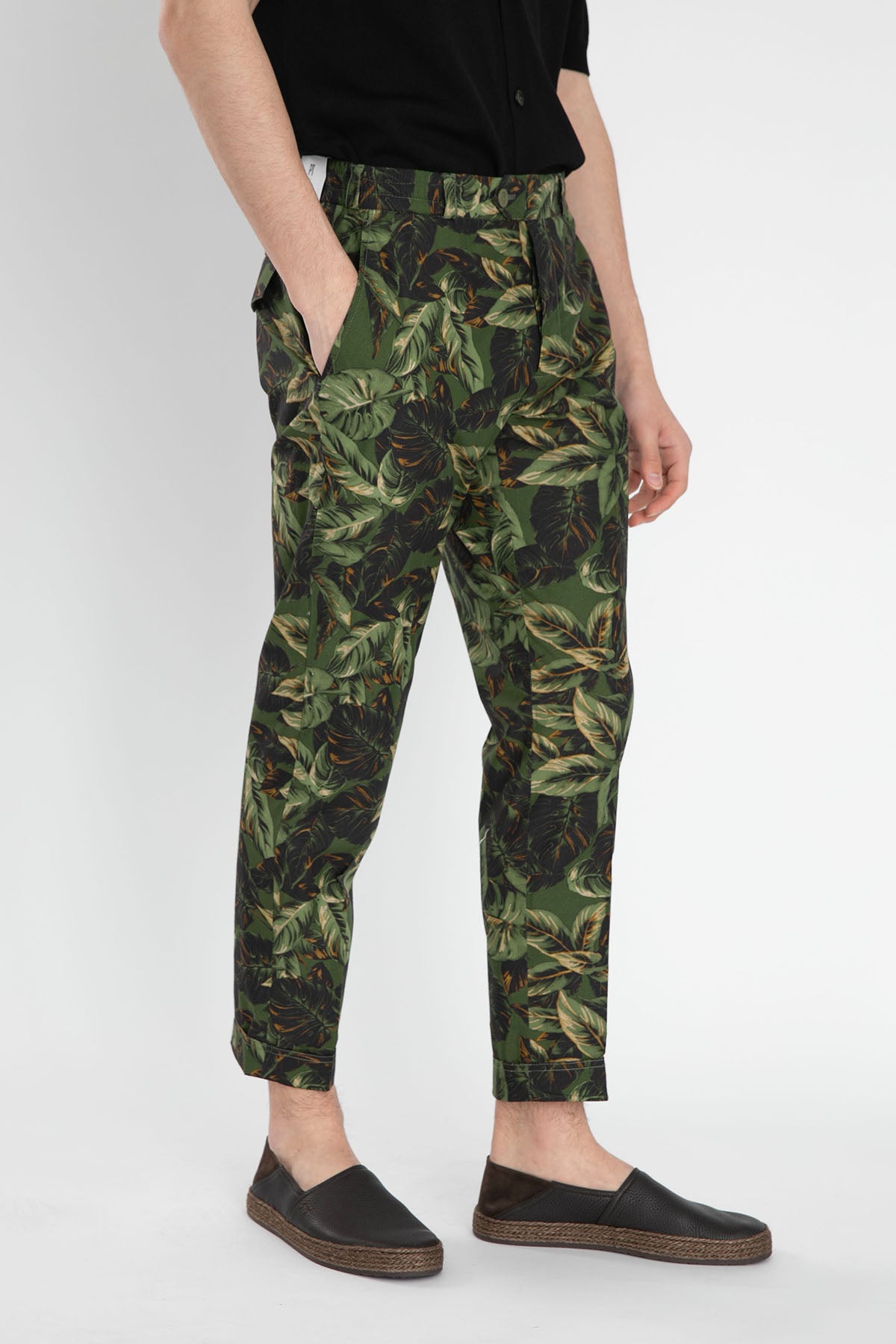 Pantaloni Torino Rebel Baggy Fit Desenli Pantolon-Libas Trendy Fashion Store