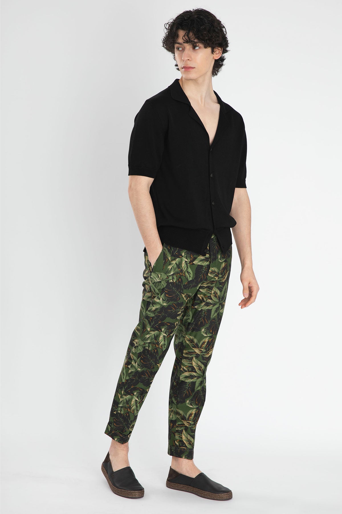 Pantaloni Torino Rebel Baggy Fit Desenli Pantolon-Libas Trendy Fashion Store