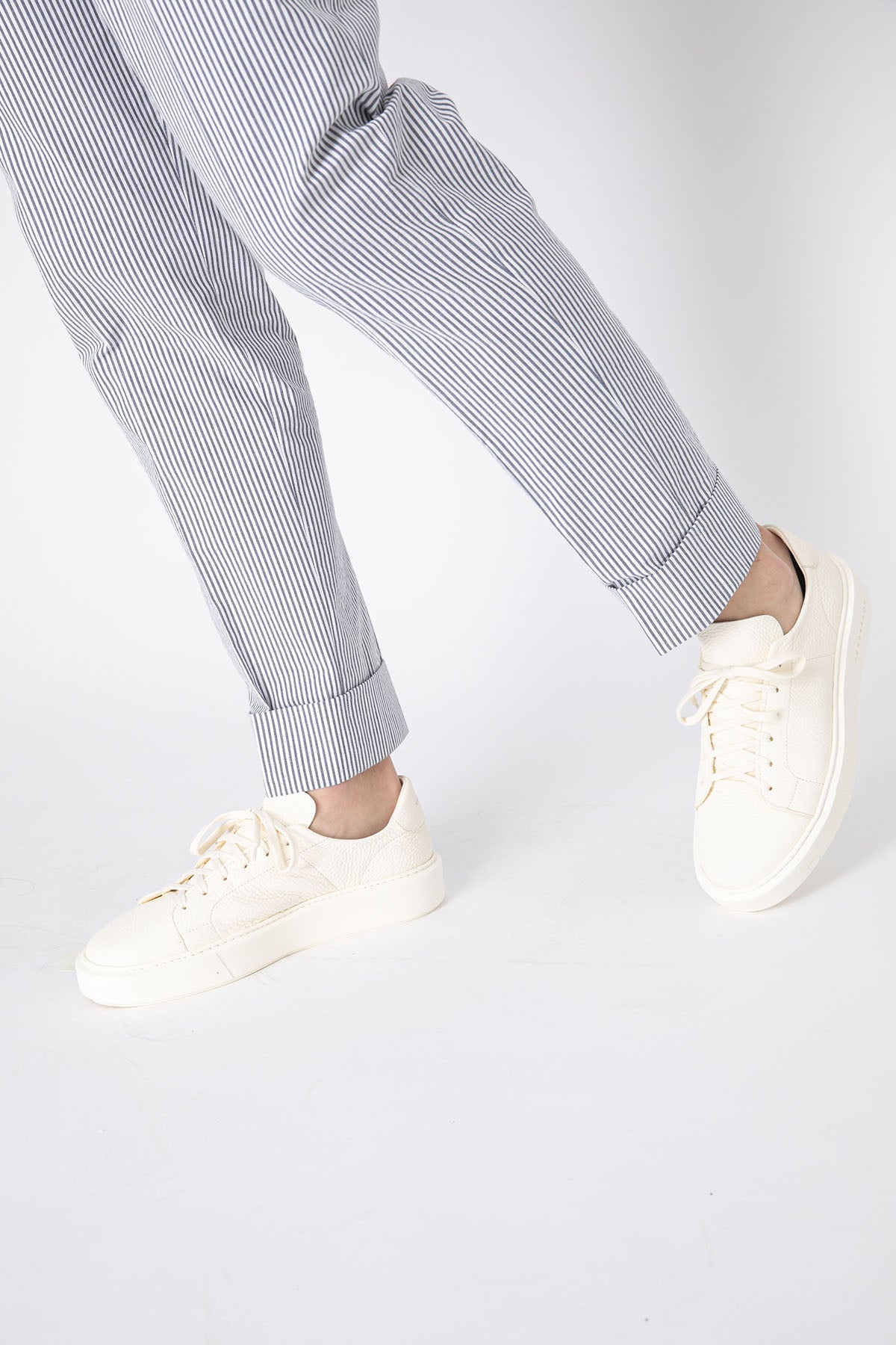 Pantaloni Torino Flicker Tek Pile Çizgili Pantolon-Libas Trendy Fashion Store