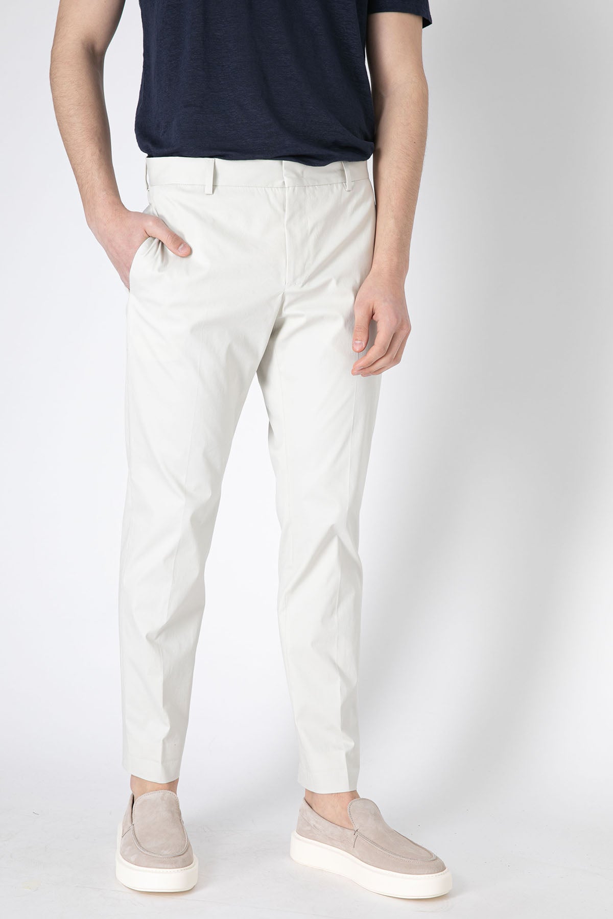 Pantaloni Torino Epsilon Yandan Cepli Streç Pantolon-Libas Trendy Fashion Store