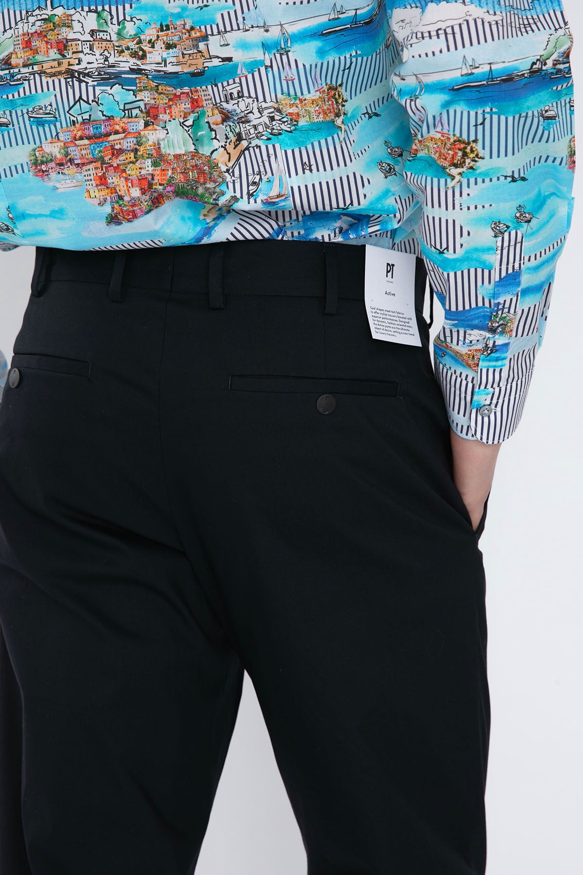 Pantaloni Torino Zeta Çıtçıtlı Paça Streç Pantolon-Libas Trendy Fashion Store