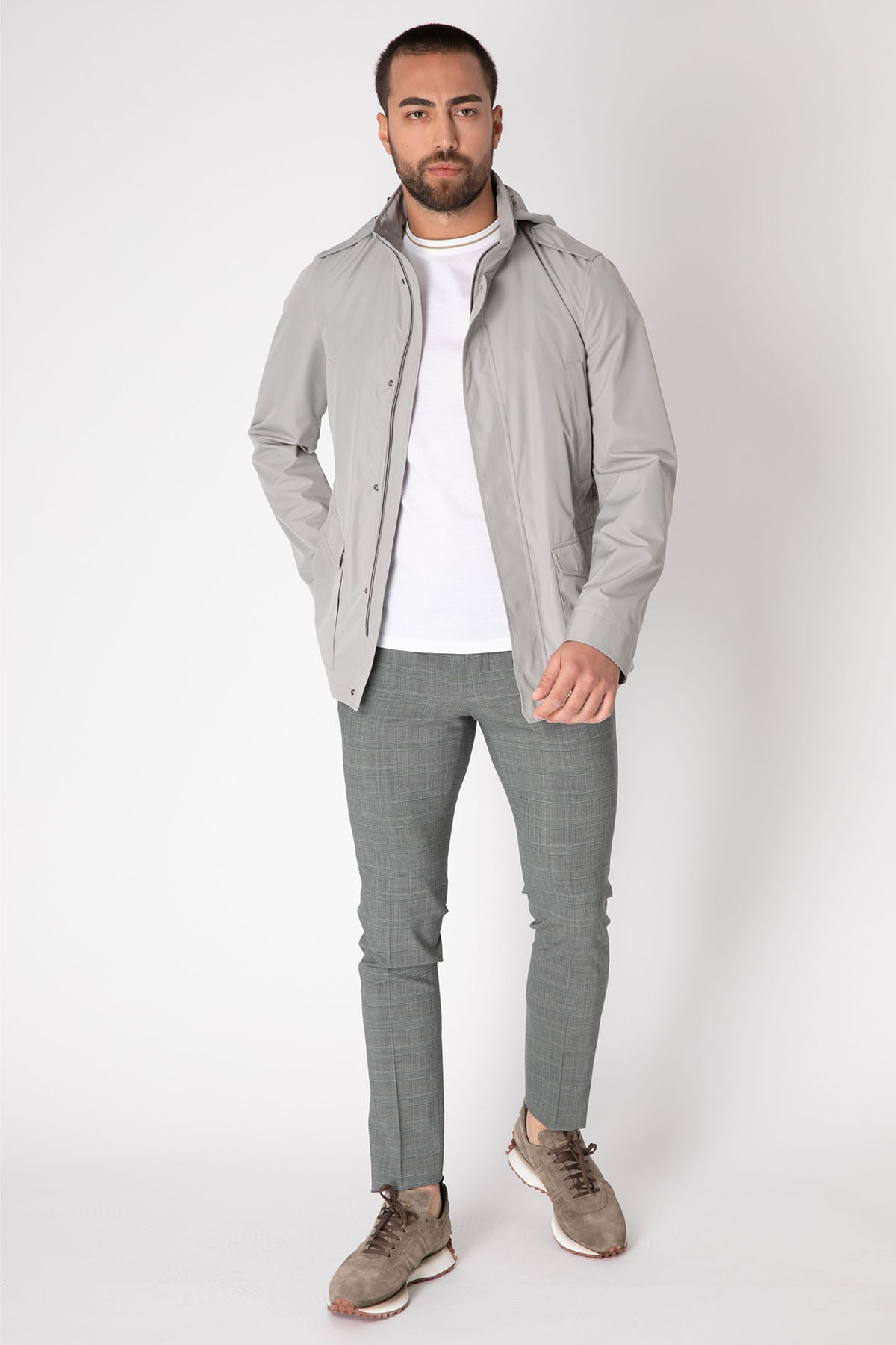 Pantaloni Torino Ekoseli Skinny Fit Streç Pantolon-Libas Trendy Fashion Store