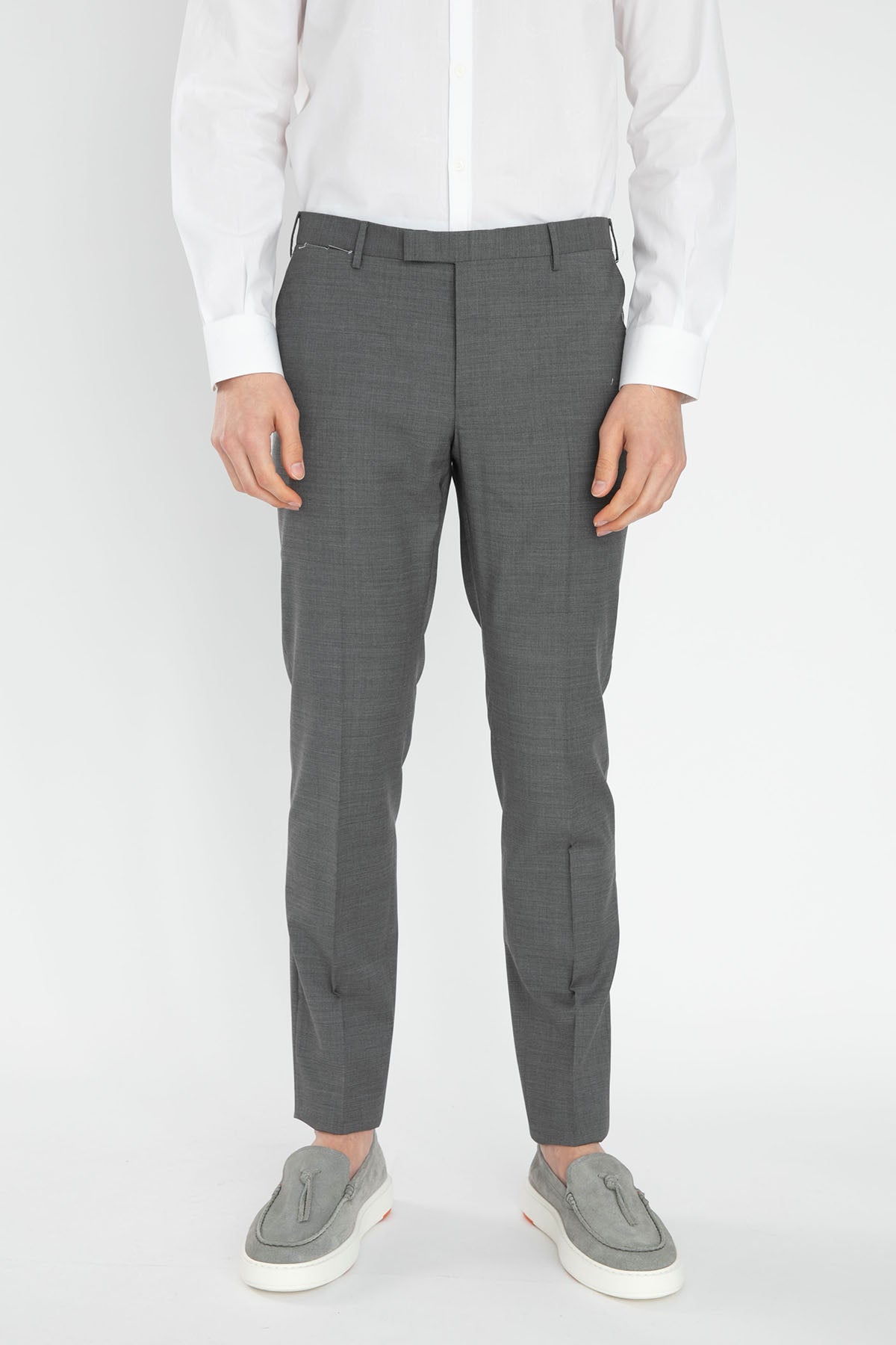 Pantaloni Torino Skinny Fit Yandan Cepli Streç Yün Pantolon-Libas Trendy Fashion Store