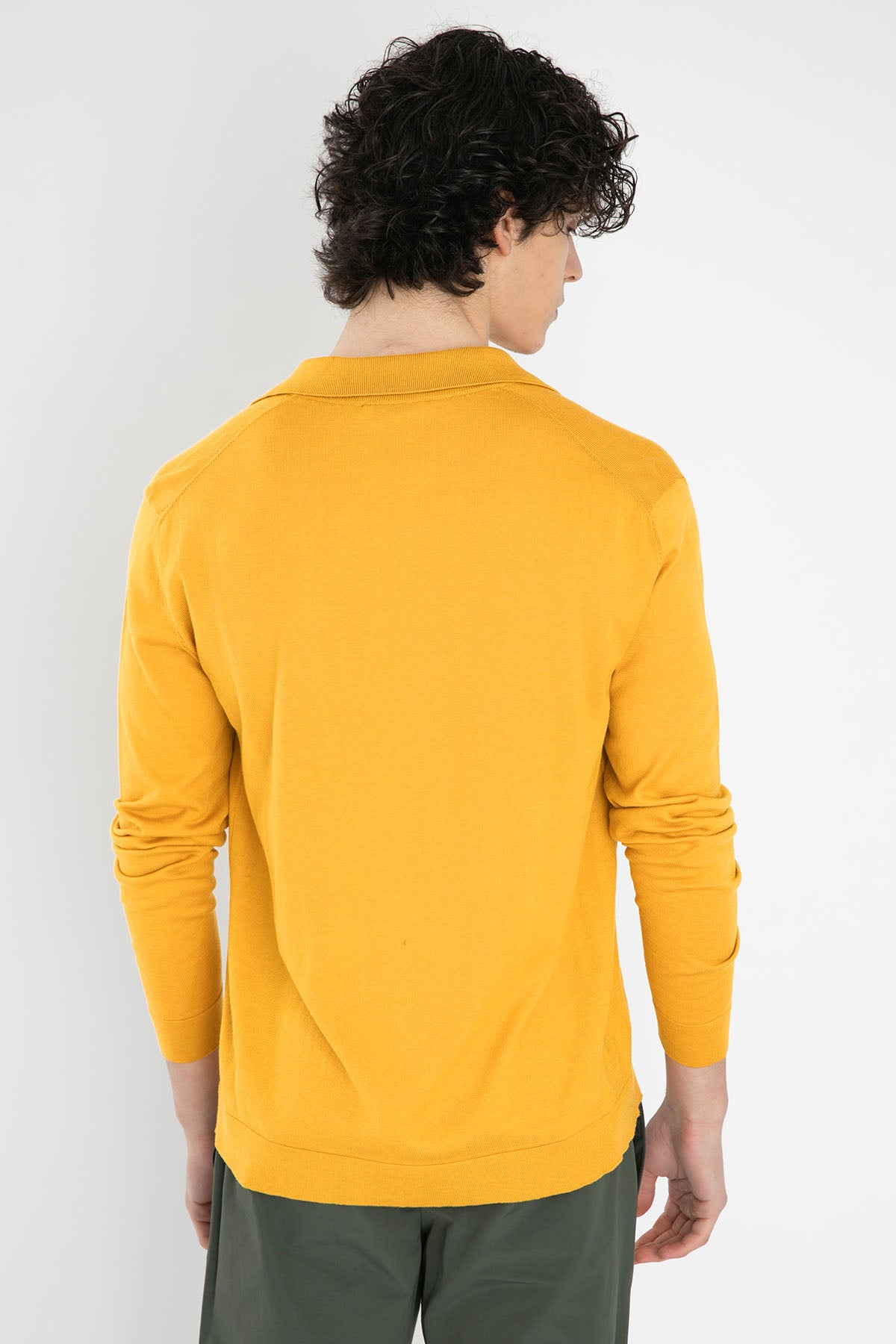 Pantaloni Torino Örgü İpekli Triko Gömlek-Libas Trendy Fashion Store