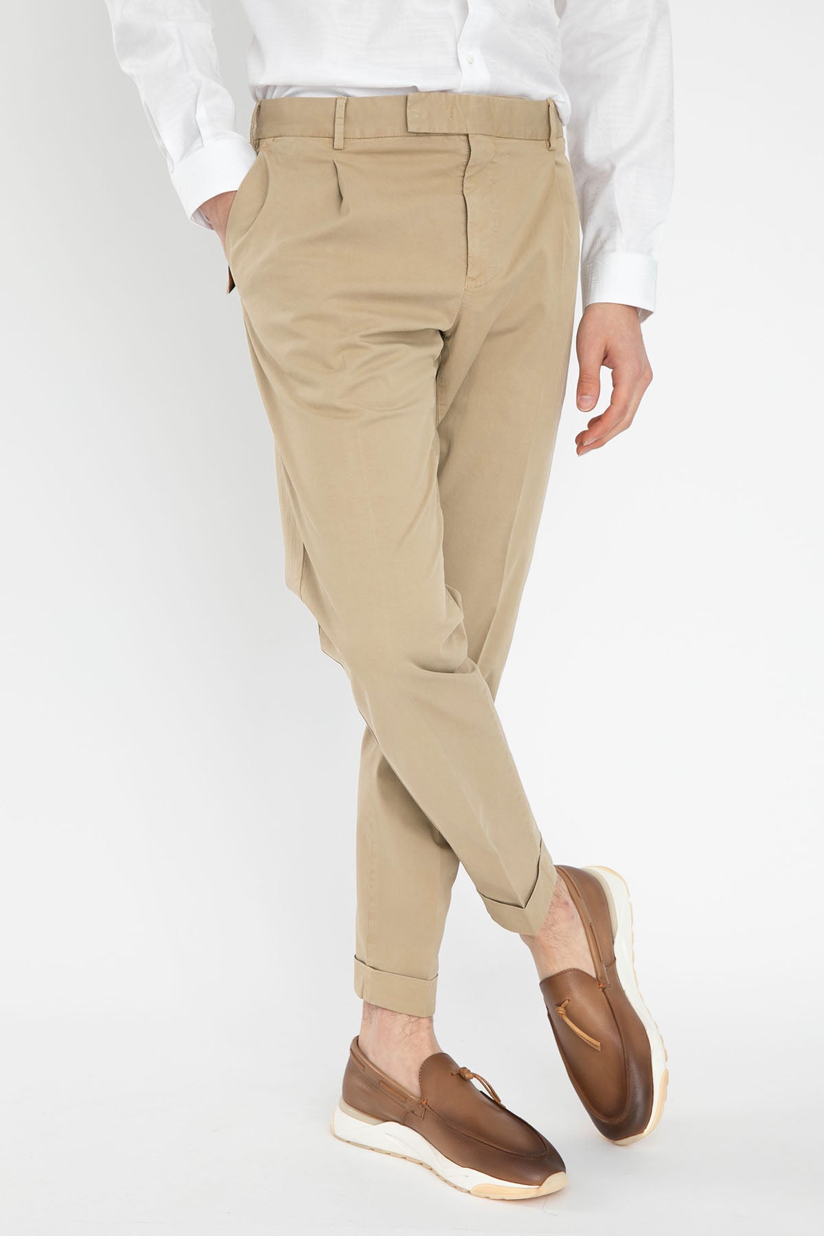 Pantaloni Torino Rebel Fit Tek Pile Duble Paça Pantolon-Libas Trendy Fashion Store